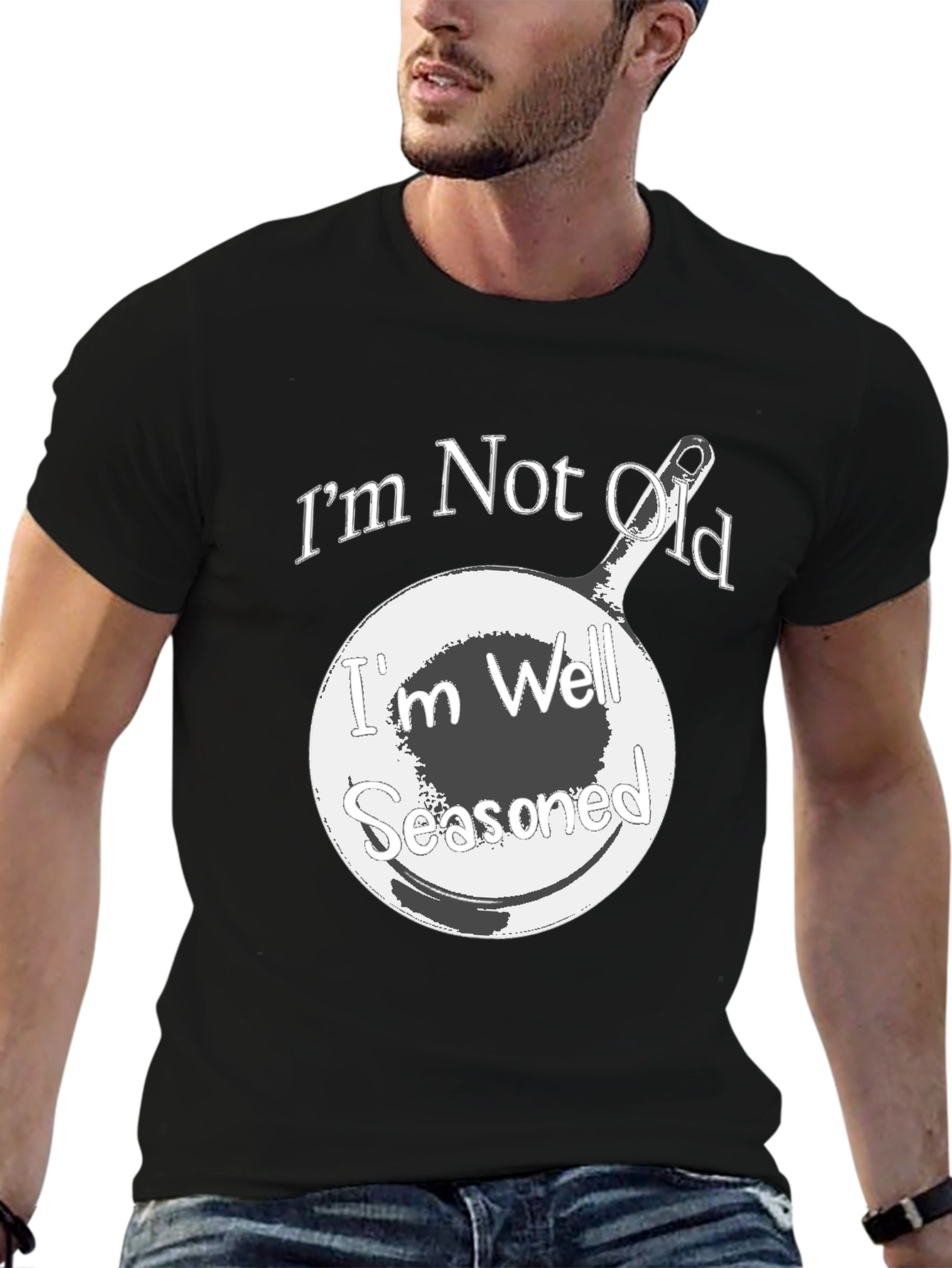 Well Seasoned Black T-Shirt