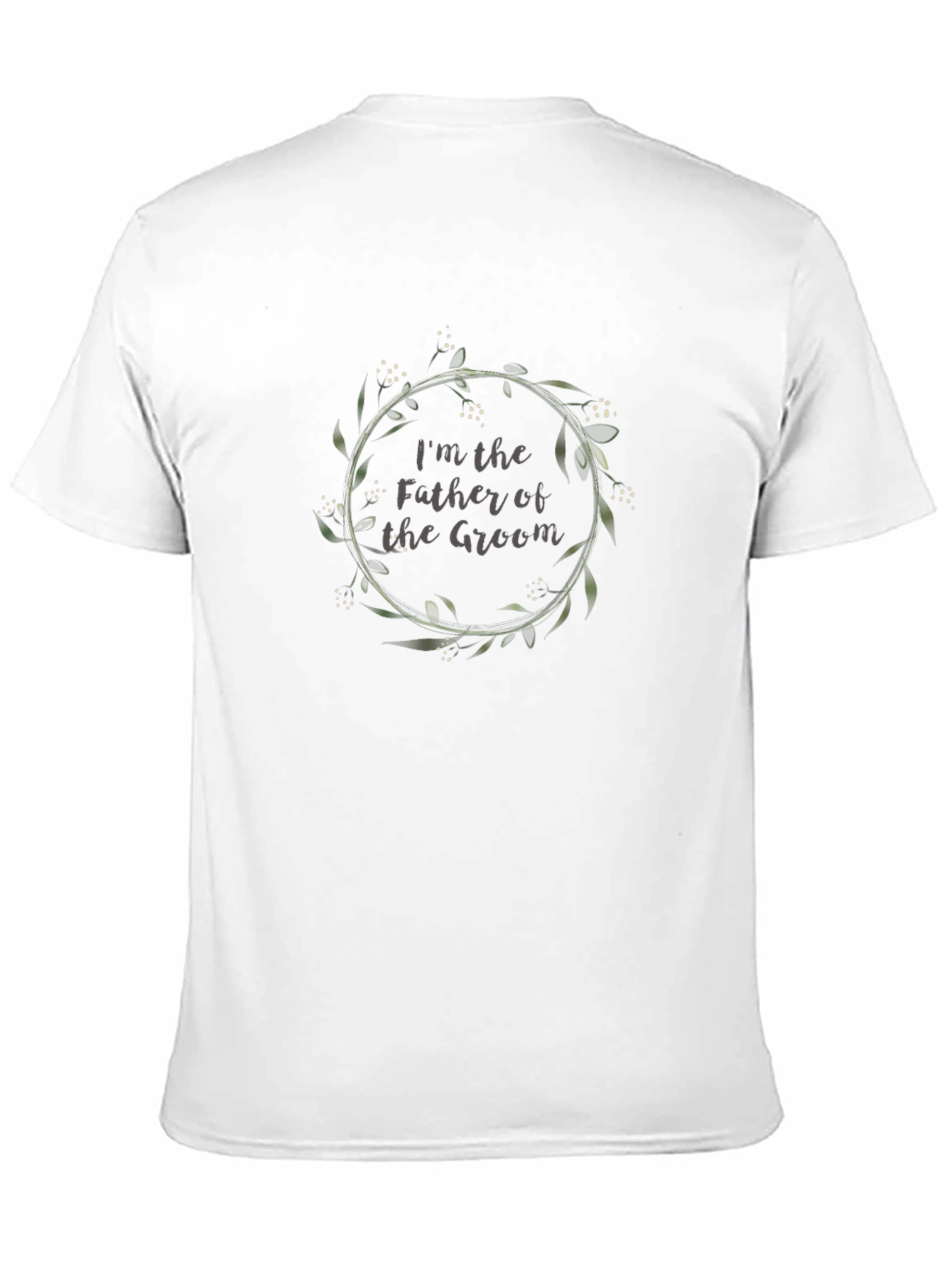 Father of the Groom Wedding T-Shirt