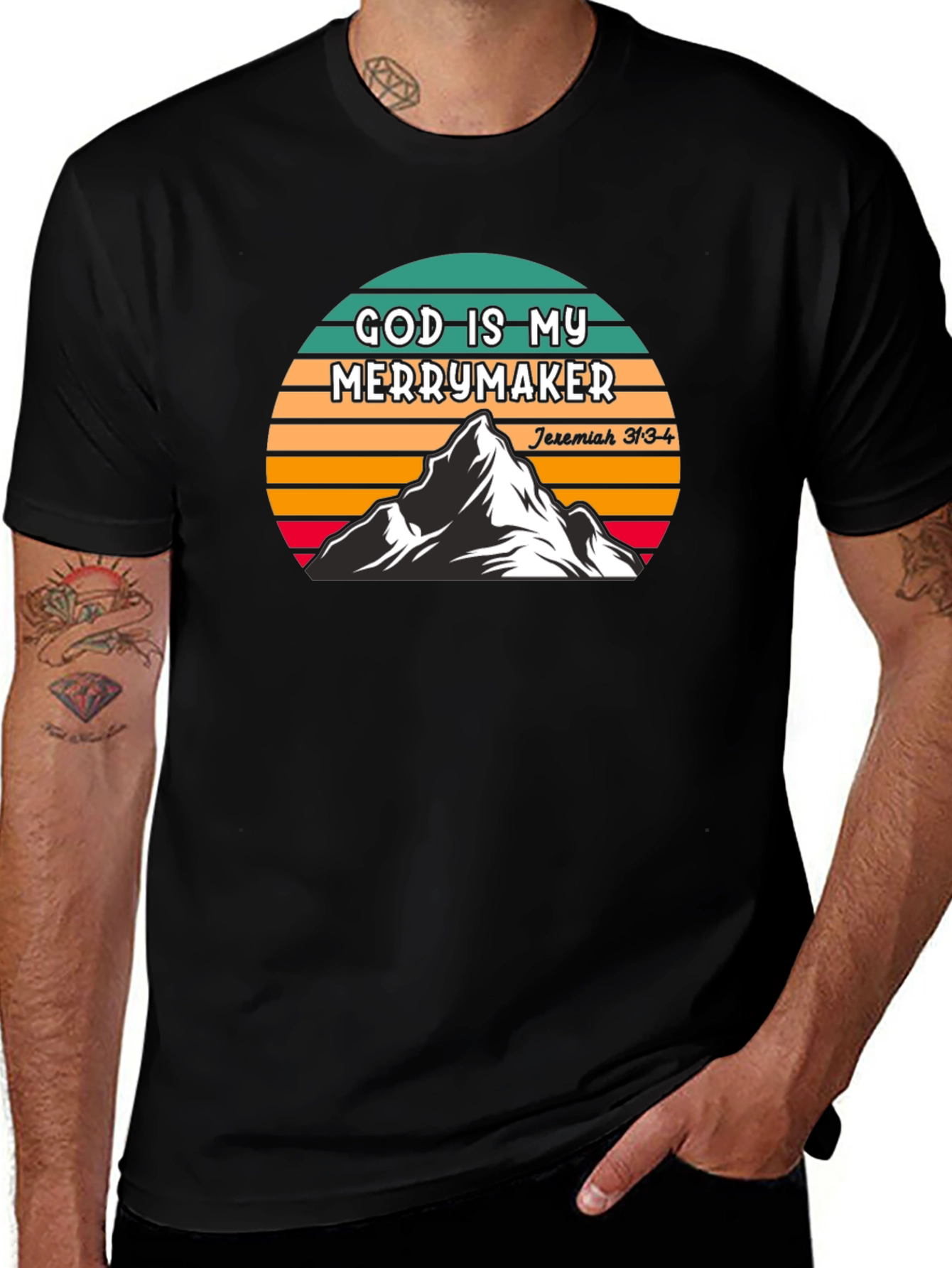 God is My Merrymaker T-Shirt