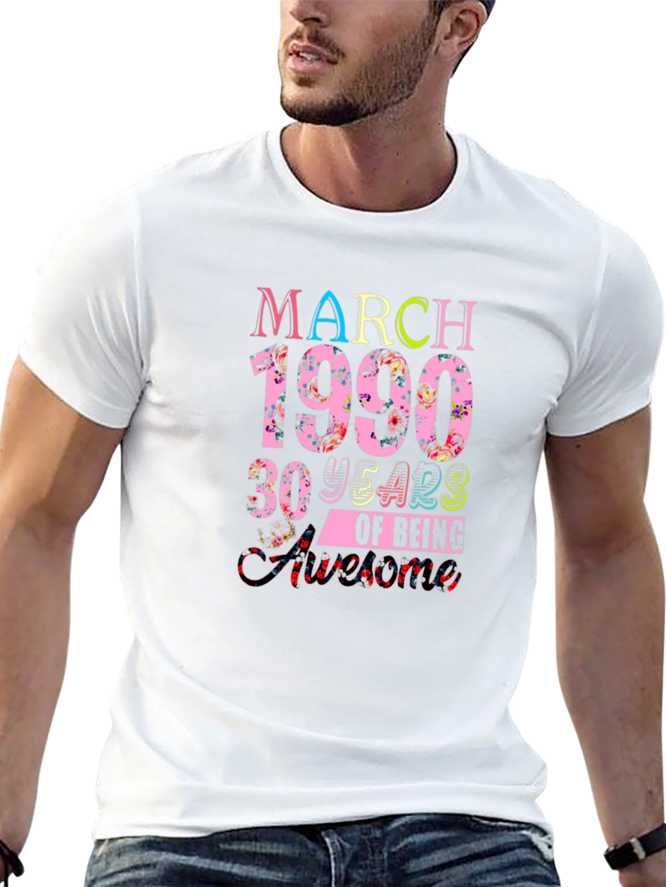 March 1990 30 Years of Being Awesome T-Shirt
