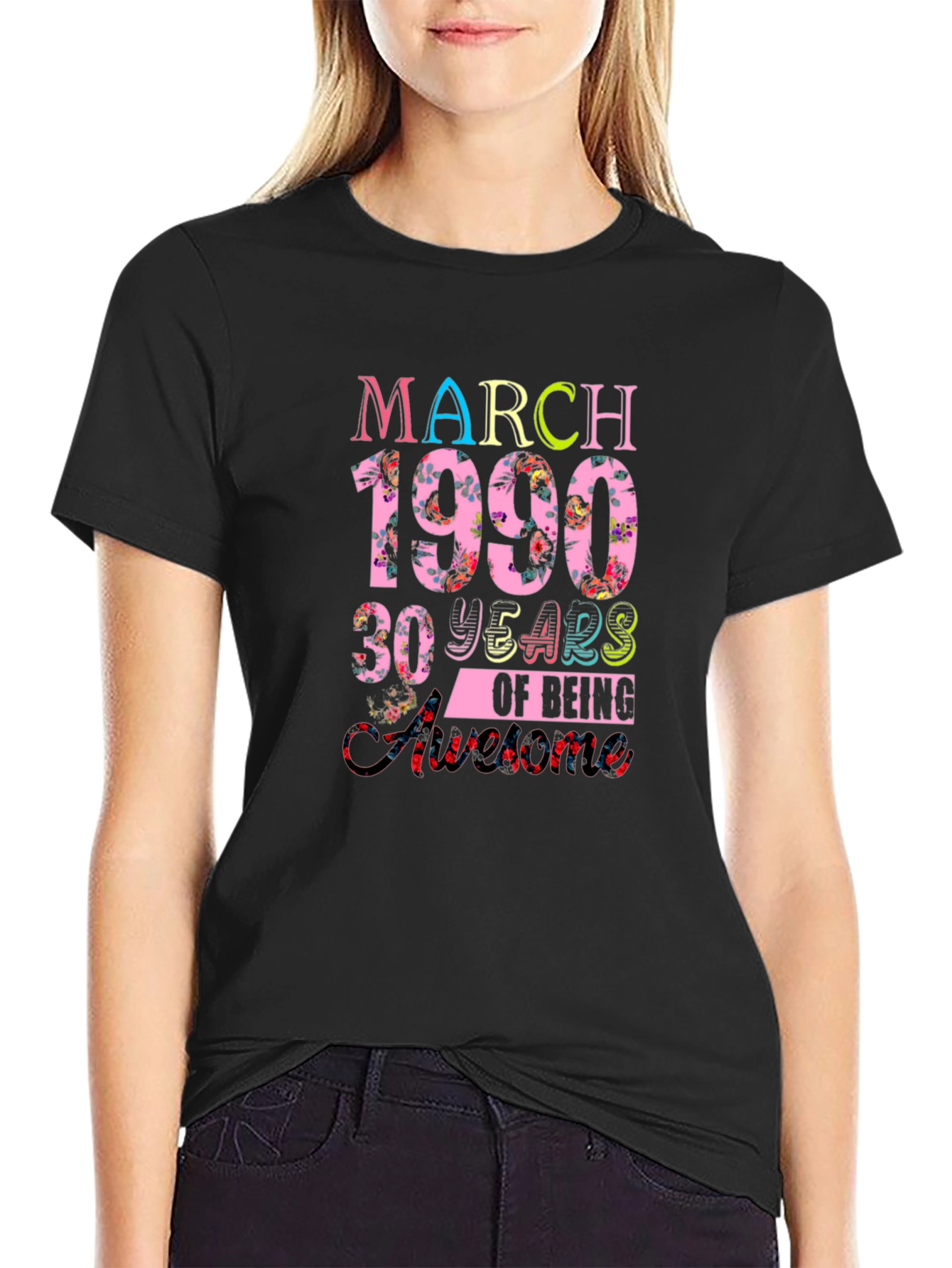 March 1990 30 Years of Being Awesome T-Shirt