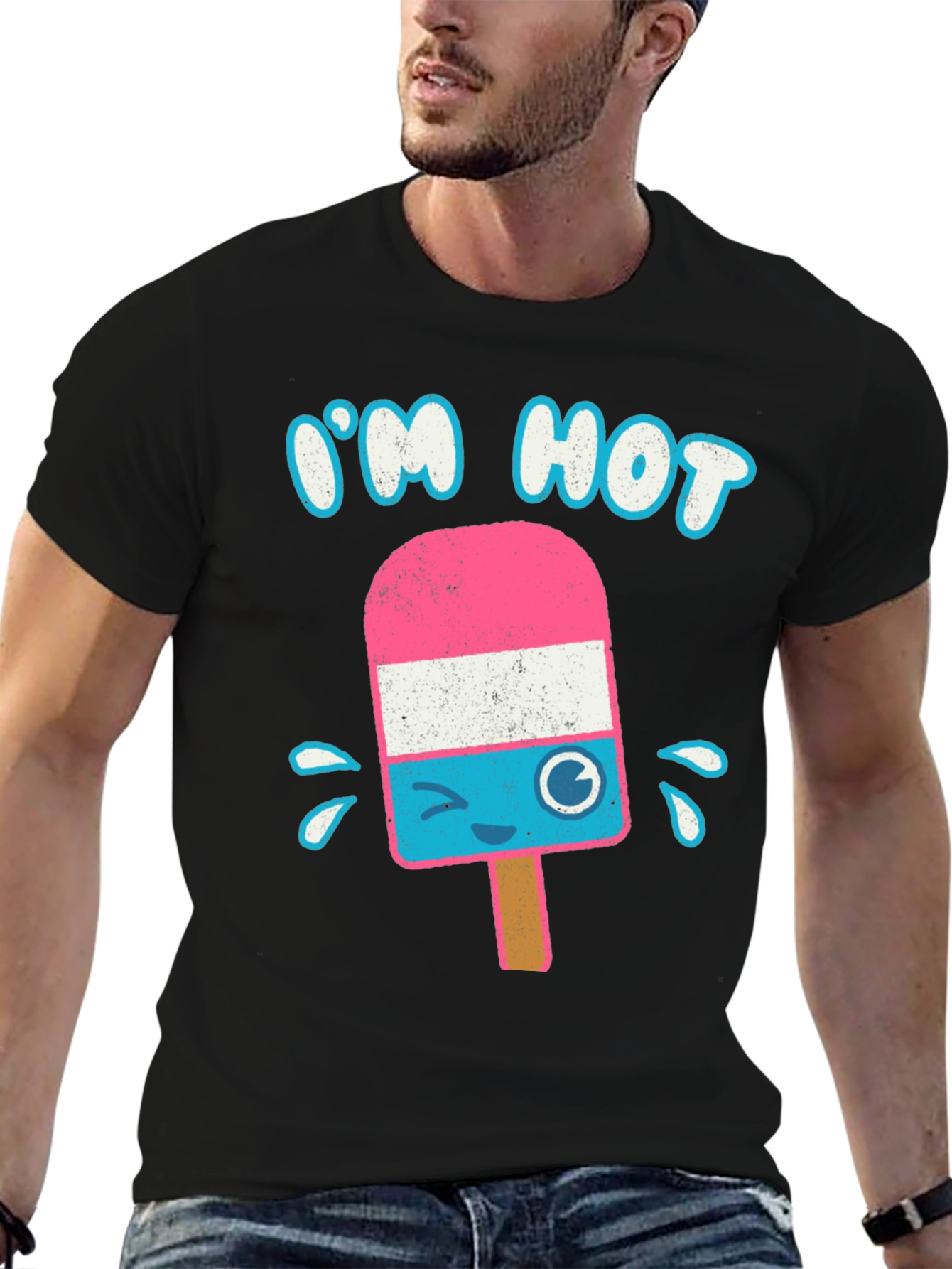 Im Hot Popsicle Graphic Tee