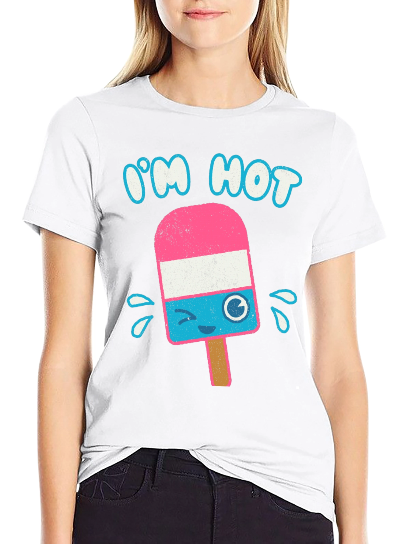 Im Hot Popsicle Graphic Tee