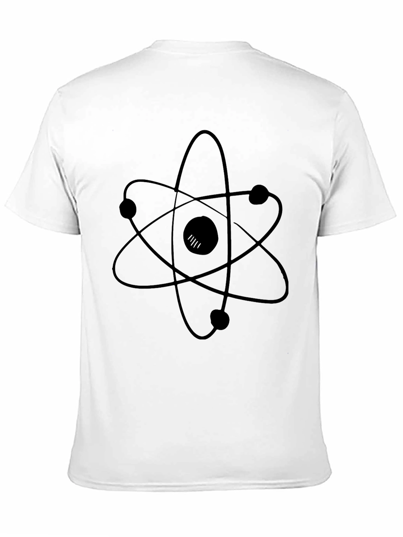 Atom Graphic Black T-Shirt