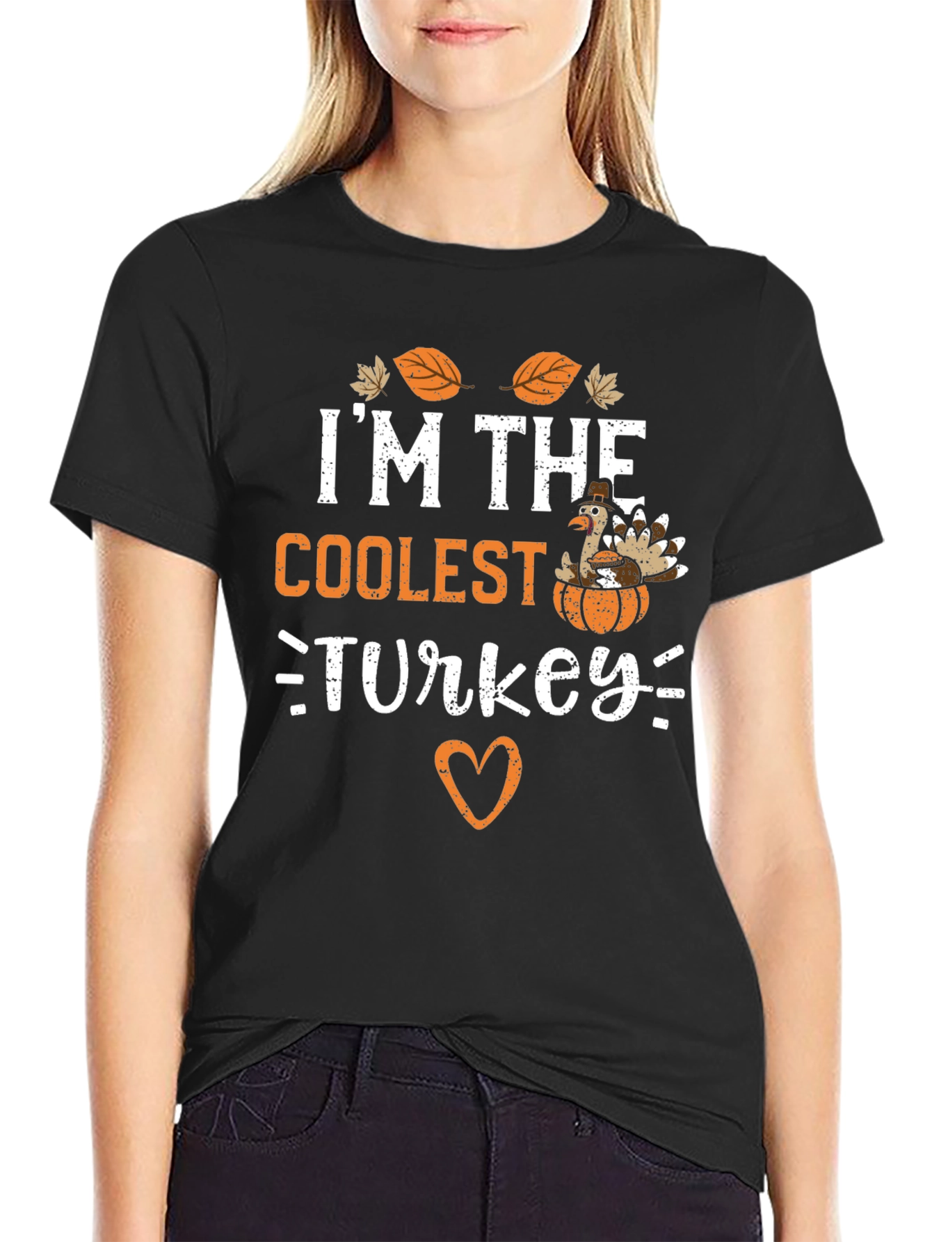 Coolest Turkey T-Shirt - Thanksgiving Festive Tee