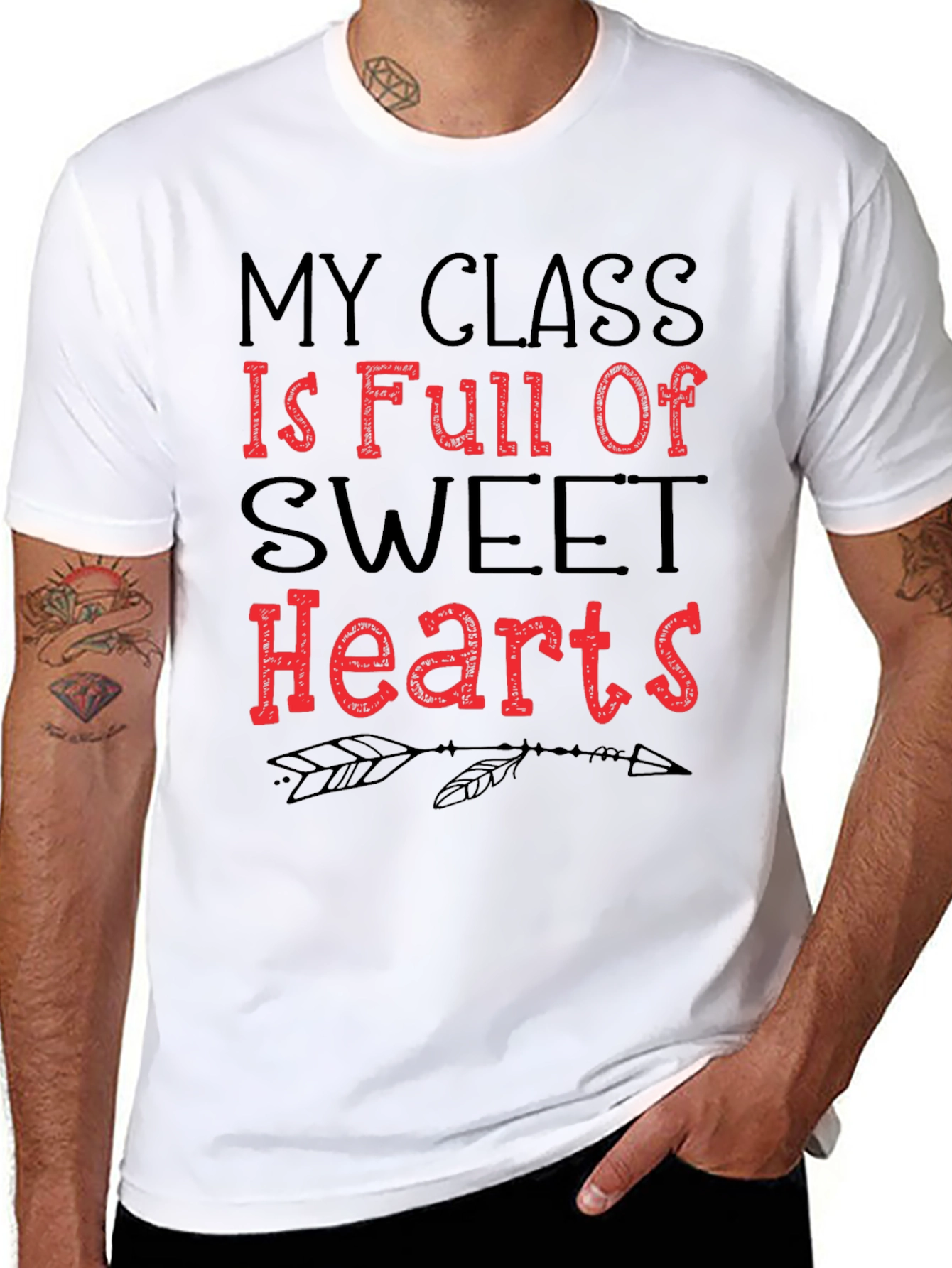 My Class is Full of Sweet Hearts T-Shirt
