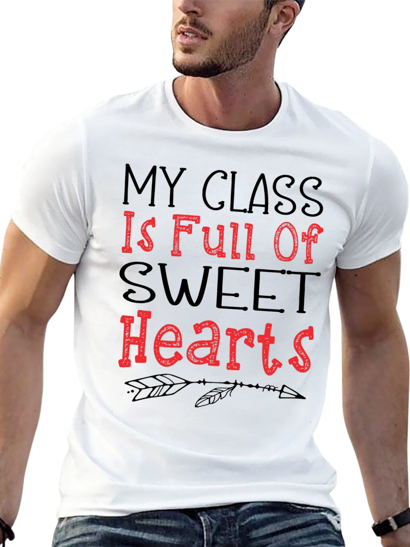 My Class is Full of Sweet Hearts T-Shirt