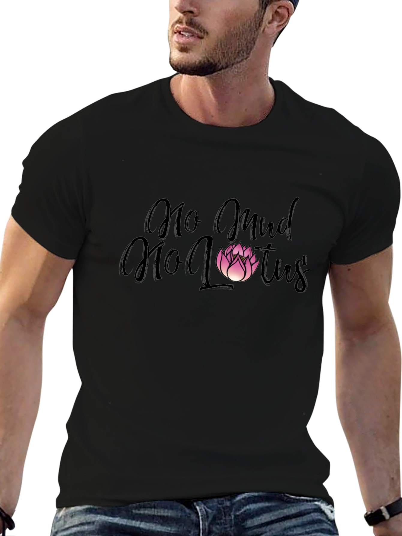 No Mud No Lotus Graphic T-Shirt