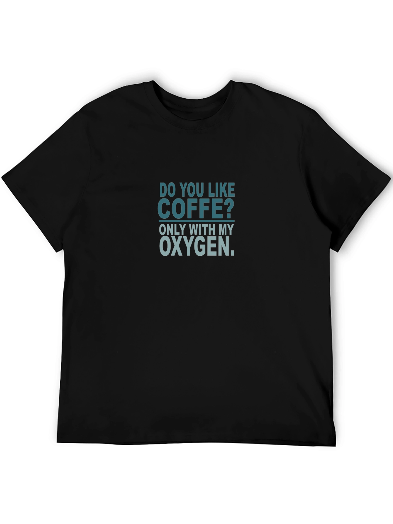 Coffee Lover Black T-Shirt - Oxygen Humor