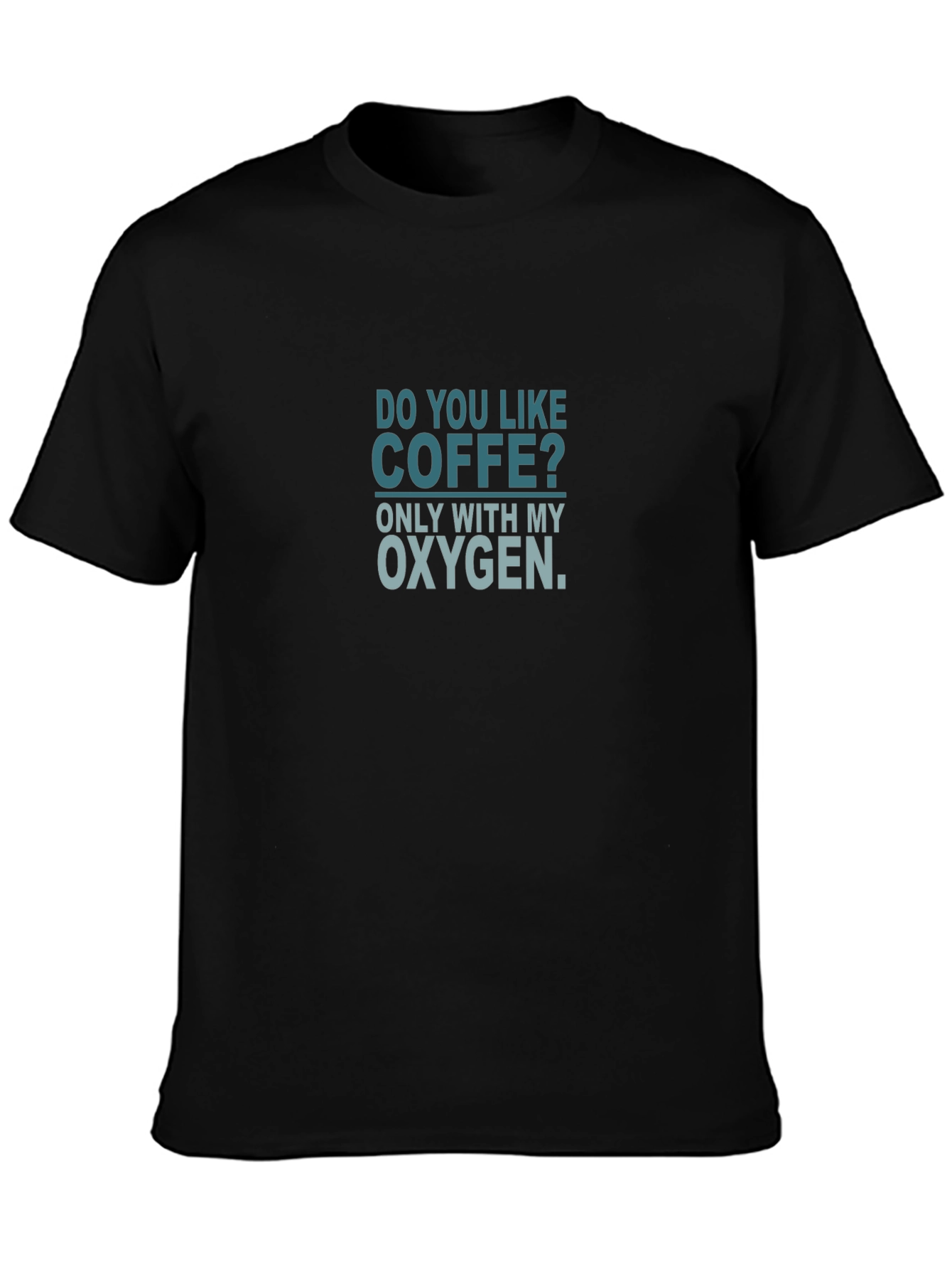 Coffee Lover Black T-Shirt - Oxygen Humor