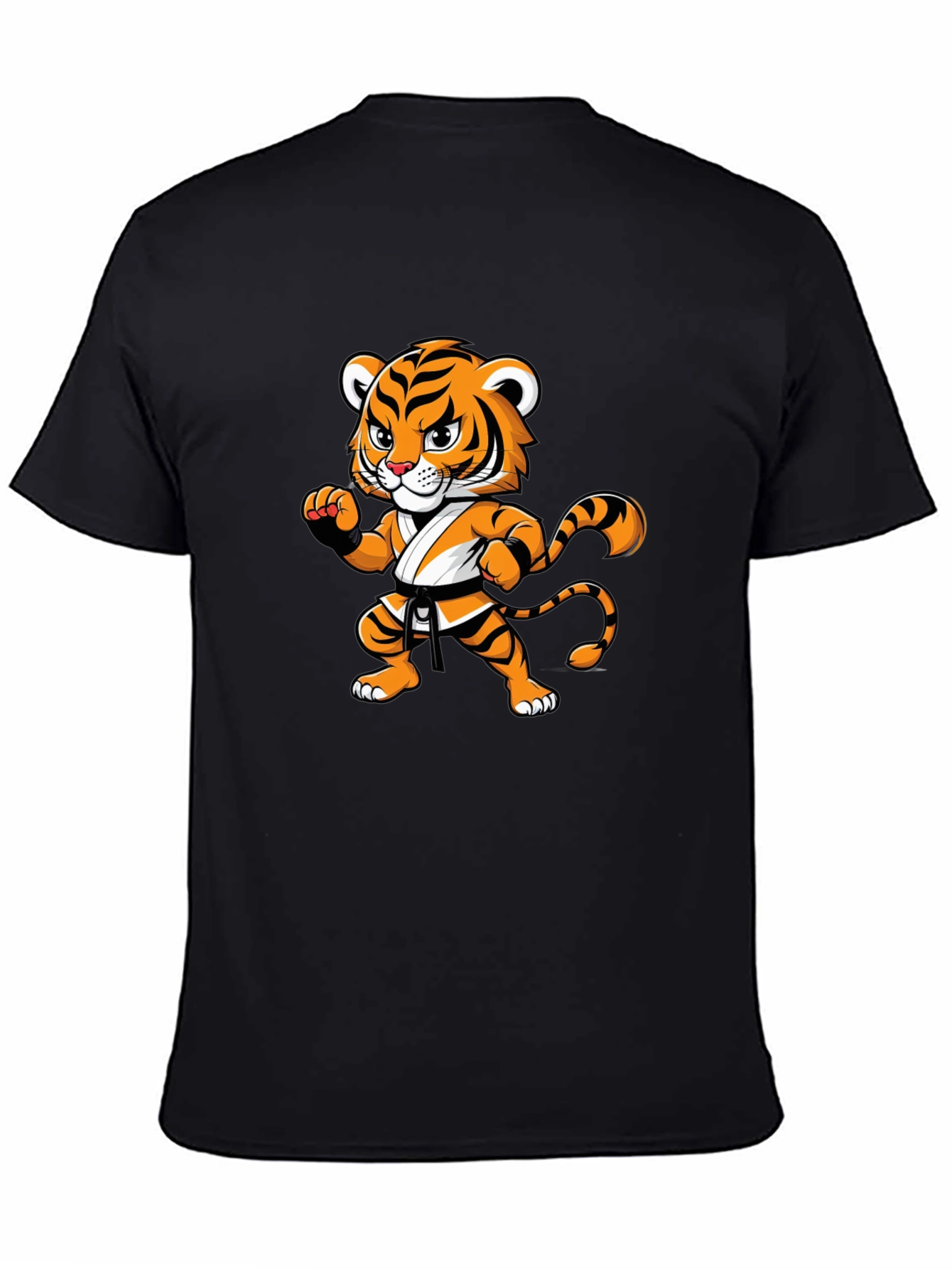 Tiger Karate Black T-Shirt