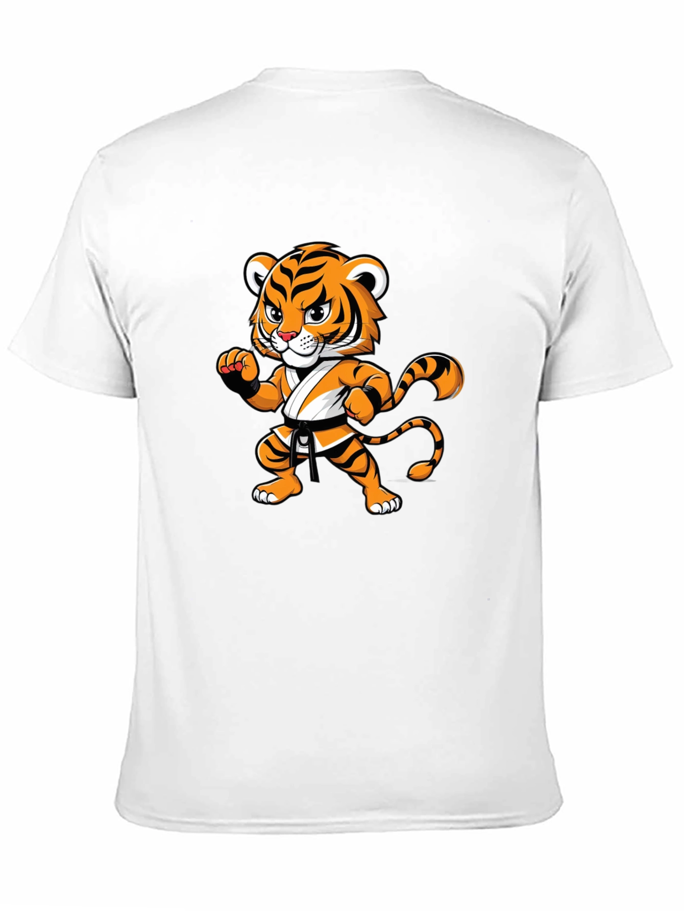 Tiger Karate Black T-Shirt