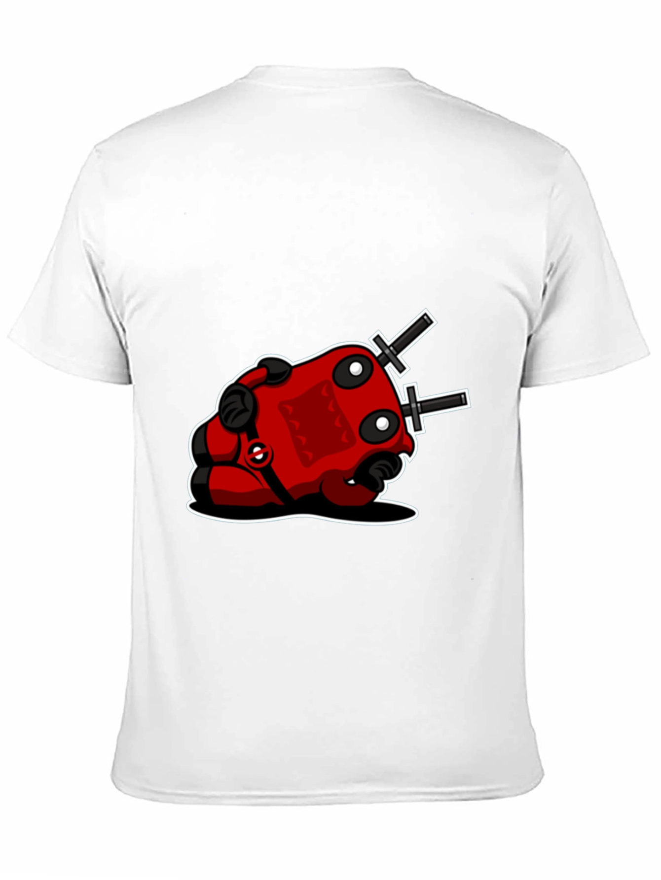 Deadpool-Inspired Black T-Shirt