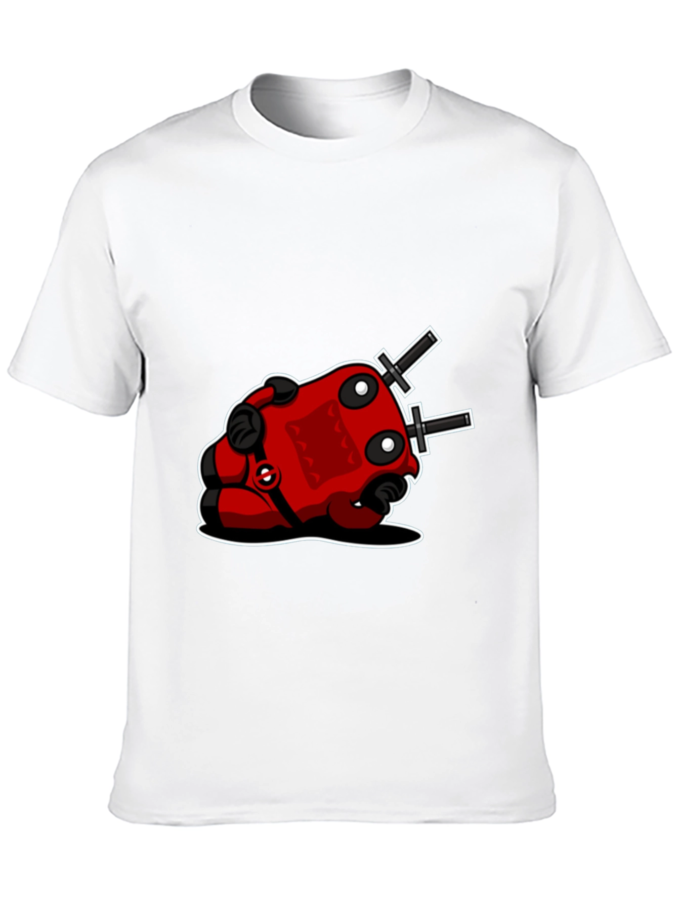 Deadpool-Inspired Black T-Shirt