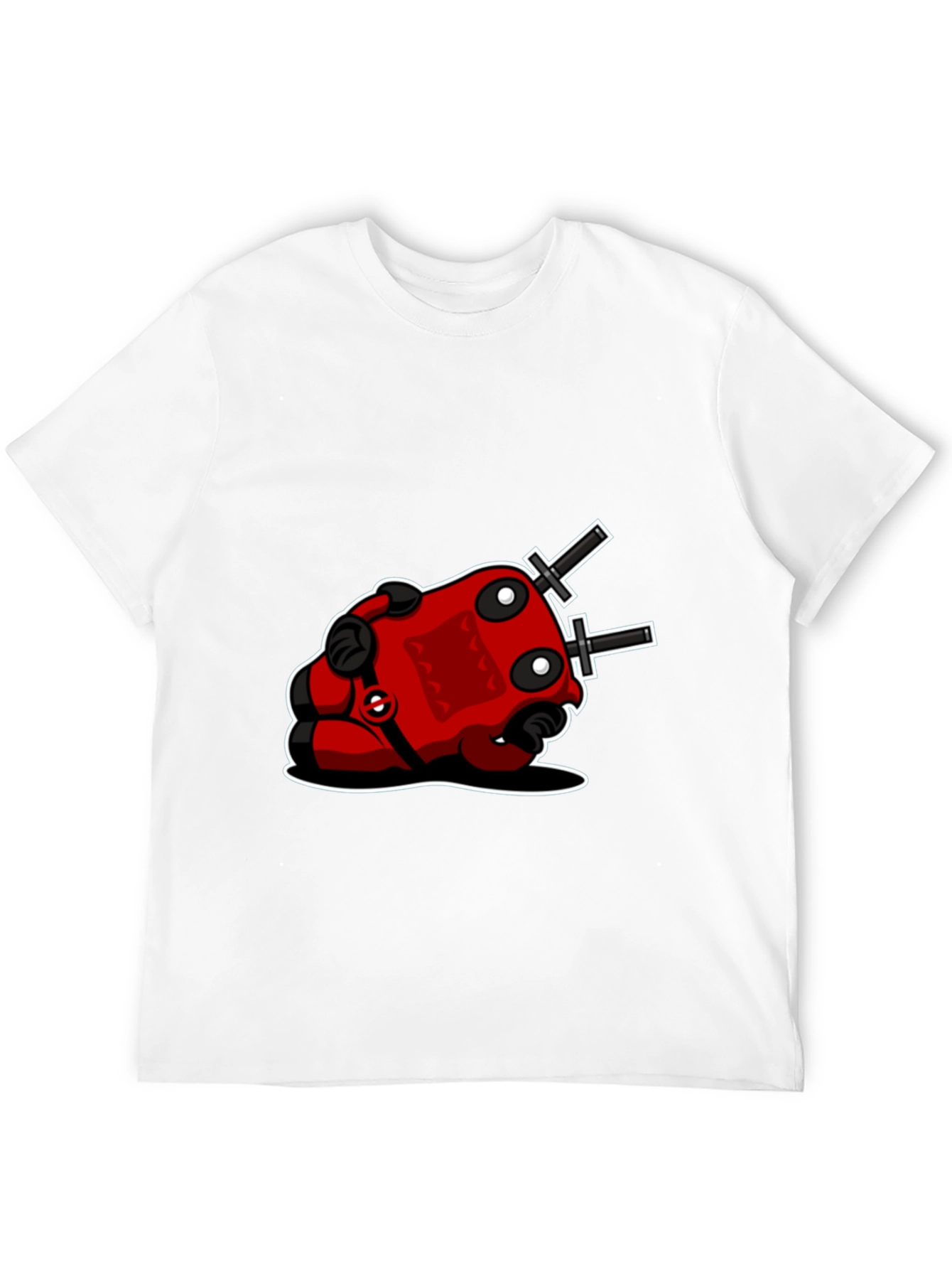 Deadpool-Inspired Black T-Shirt