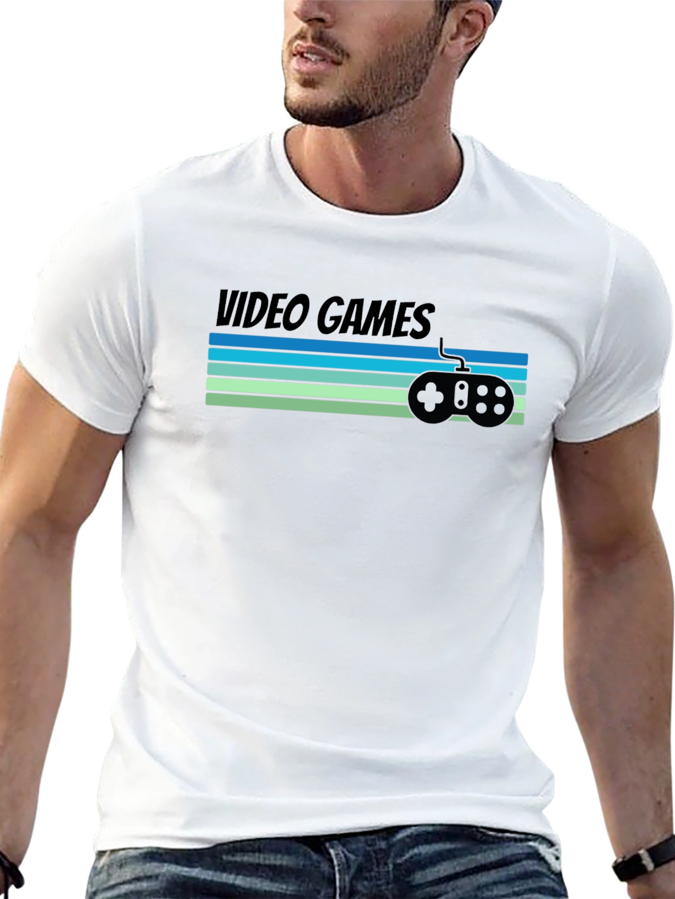 Video Games Retro Graphic T-Shirt - Gamer Style
