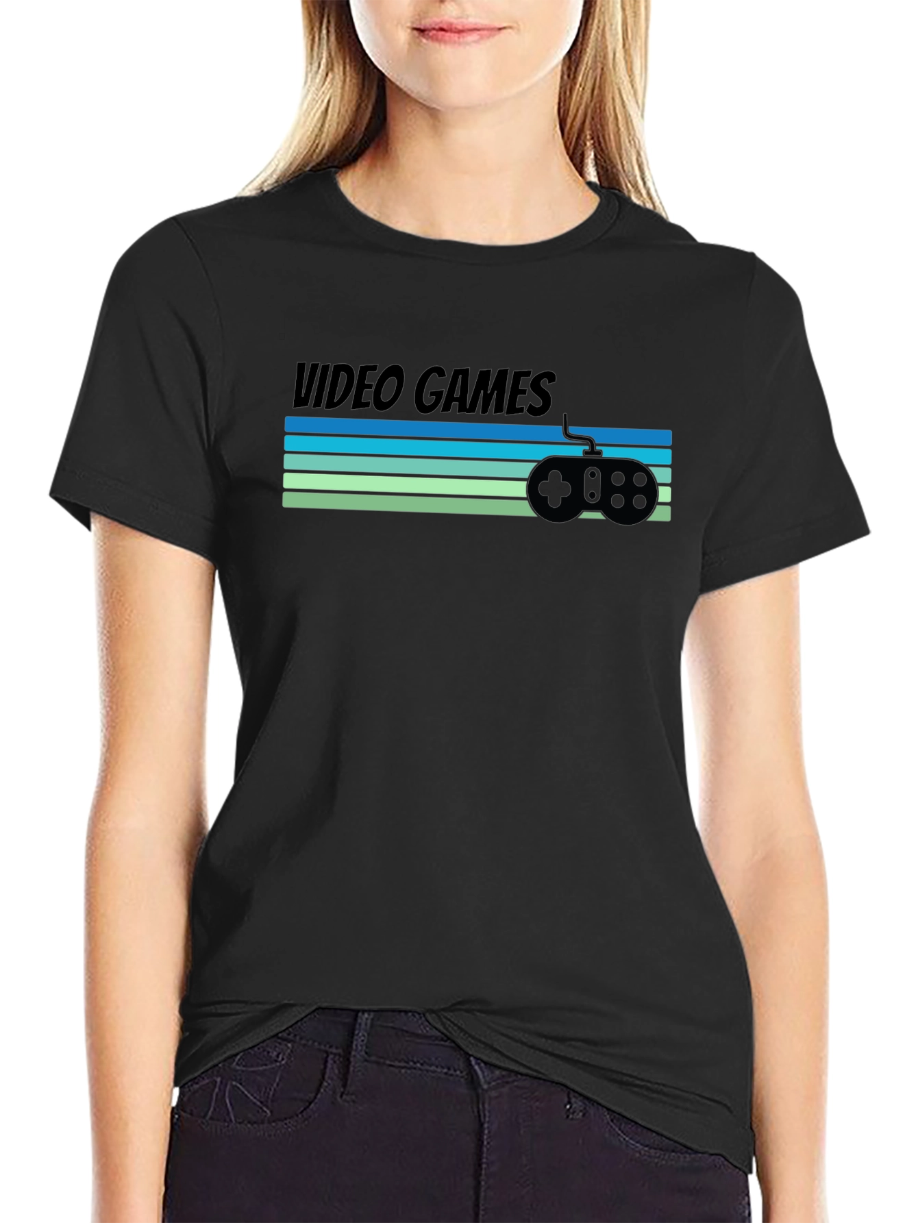 Video Games Retro Graphic T-Shirt - Gamer Style