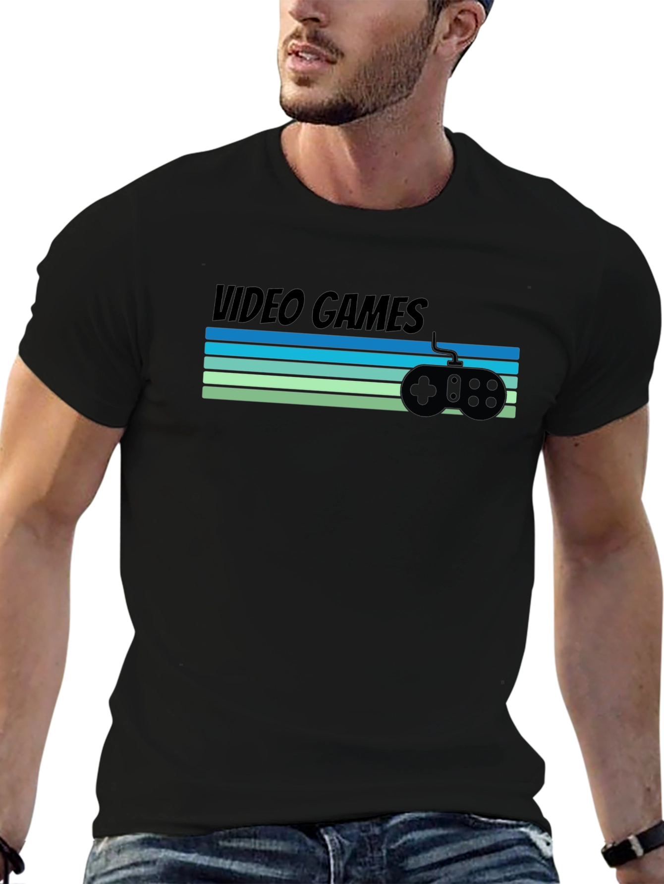 Video Games Retro Graphic T-Shirt - Gamer Style