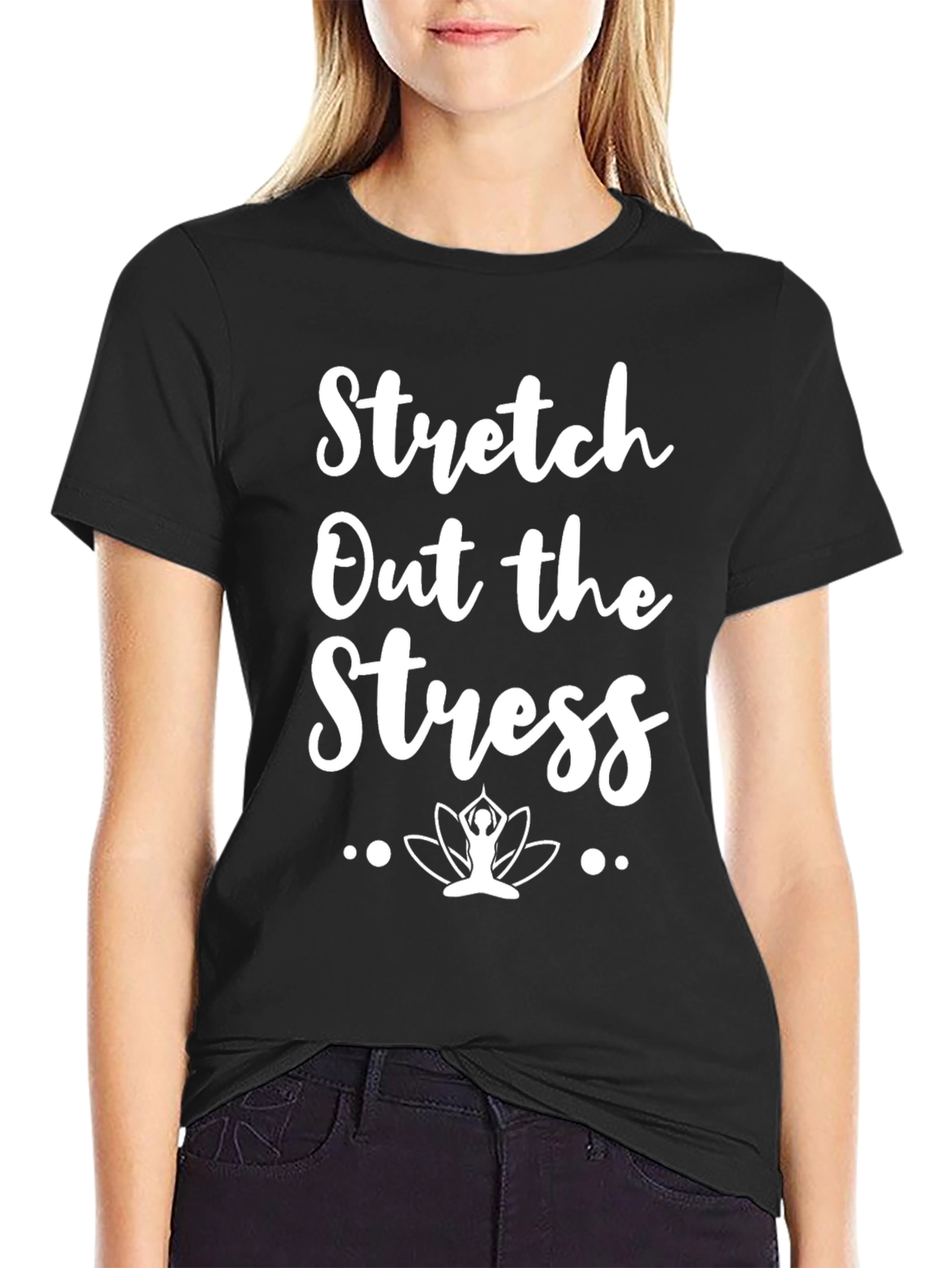 Stretch Out the Stress Graphic Tee