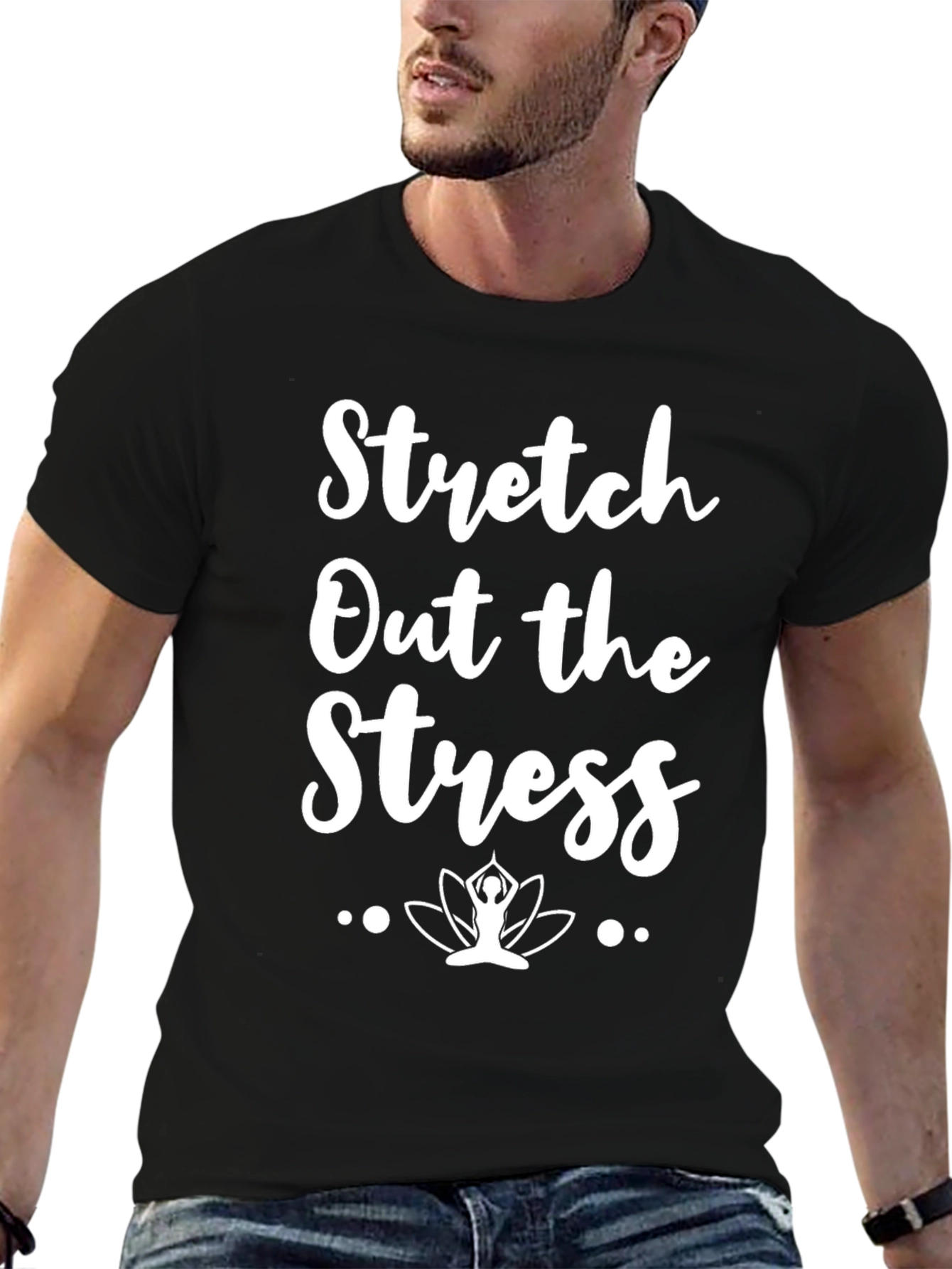 Stretch Out the Stress Graphic Tee