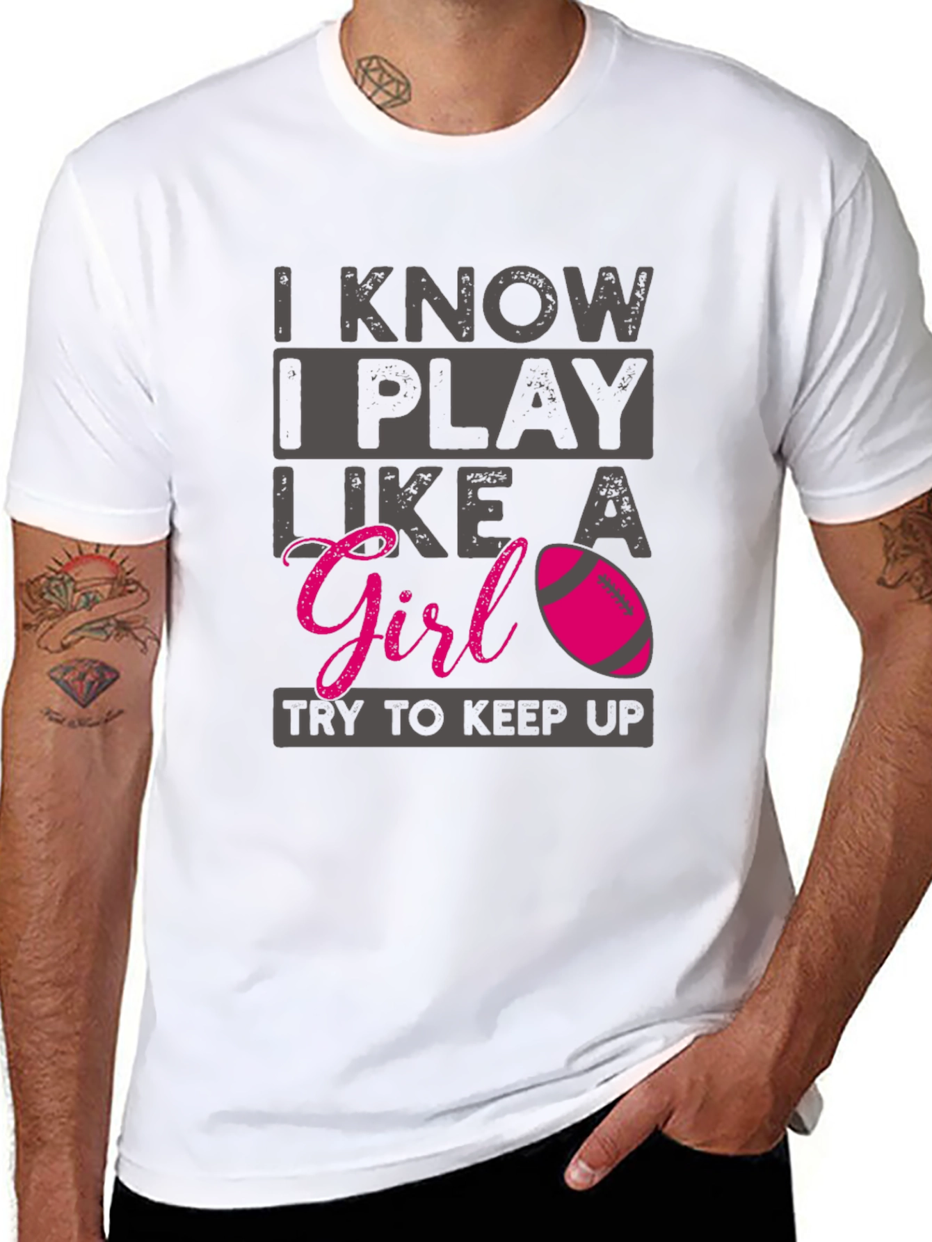 I Know I Play Like A Girl T-Shirt