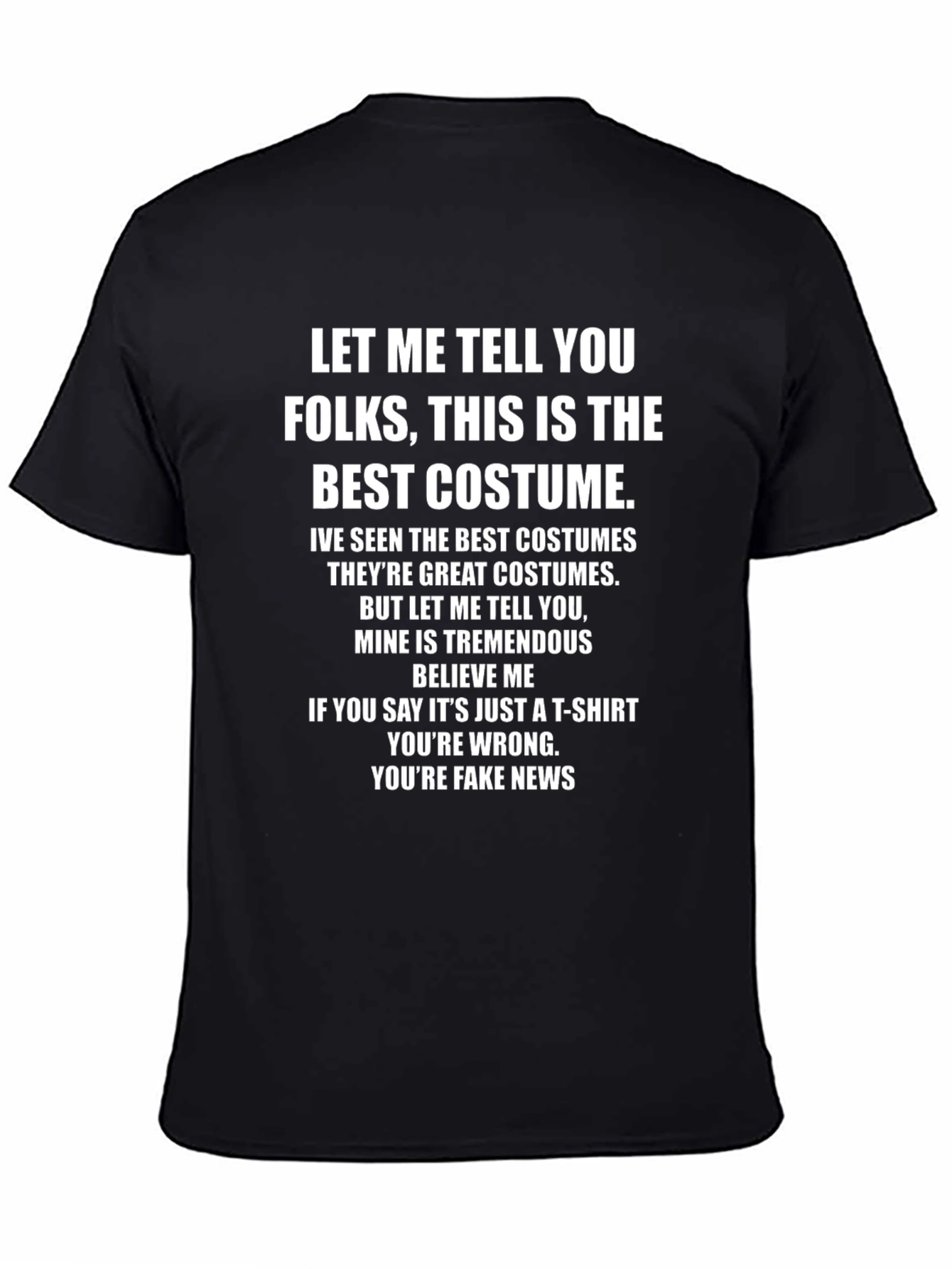 Best Costume T-Shirt - Funny Halloween Tee