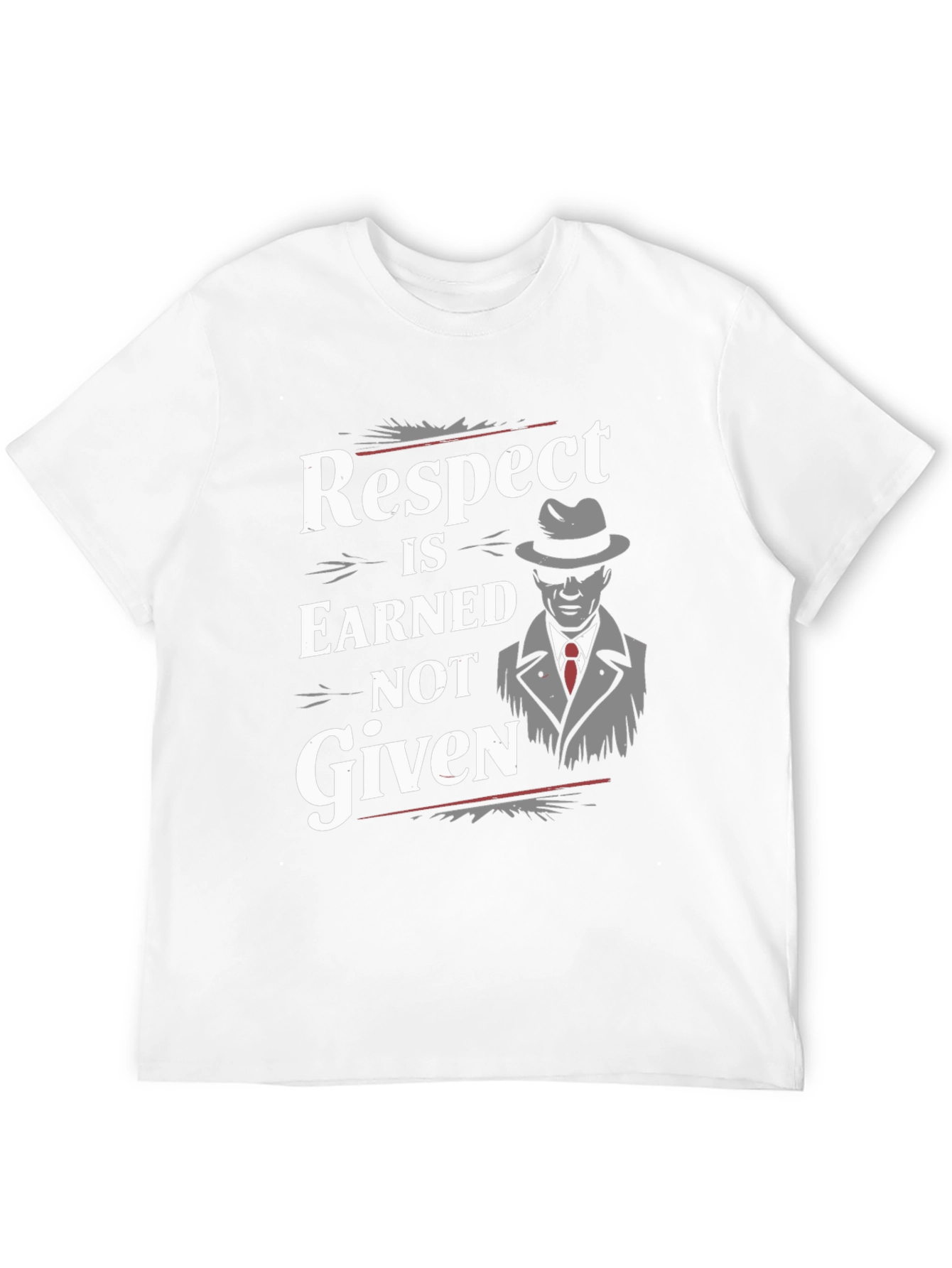 Respect Is Earned Graphic Tee - Black