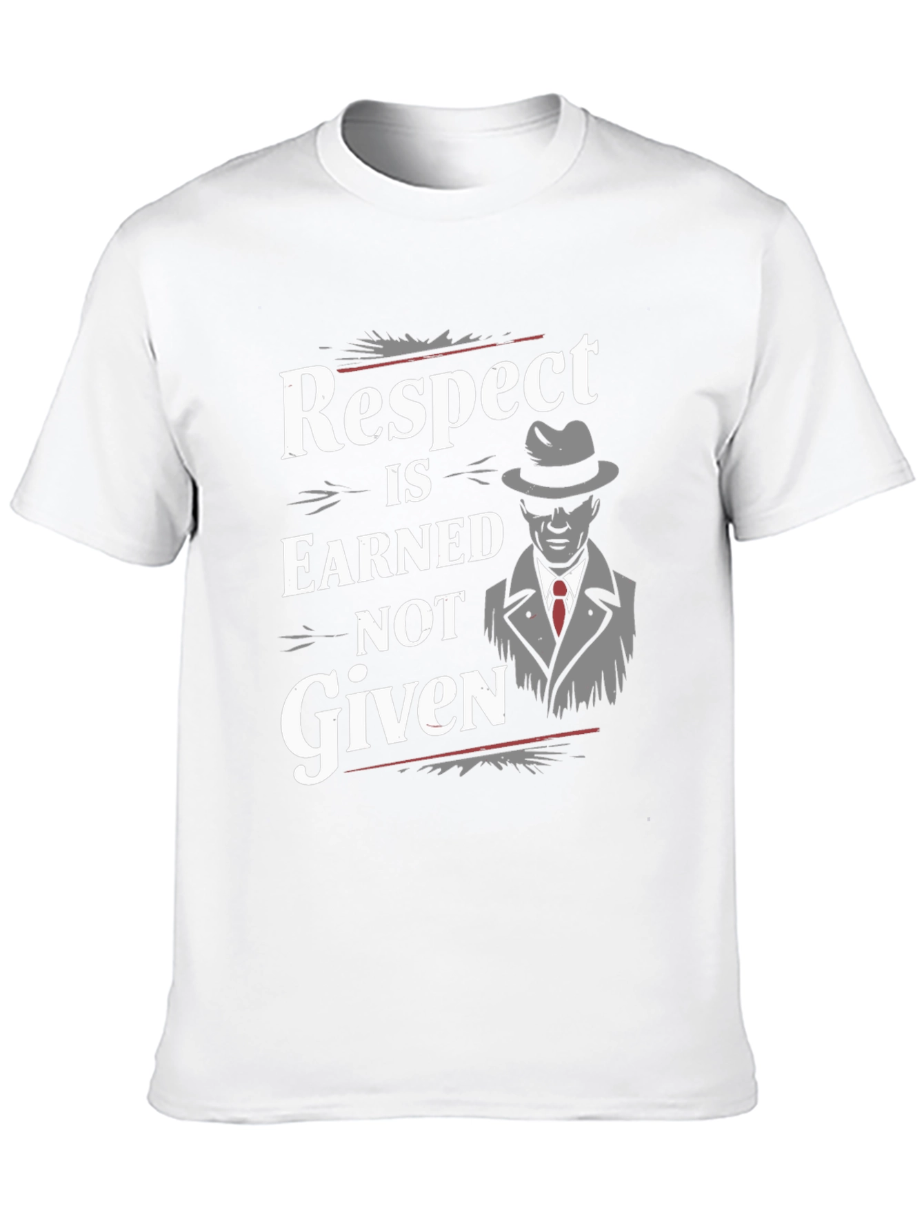 Respect Is Earned Graphic Tee - Black