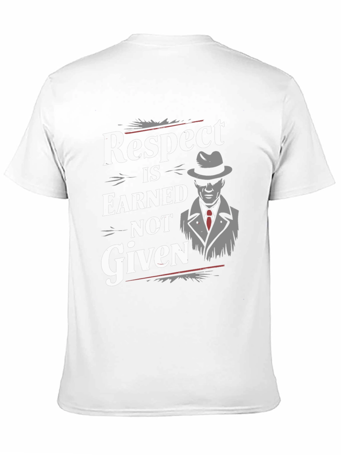 Respect Is Earned Graphic Tee - Black