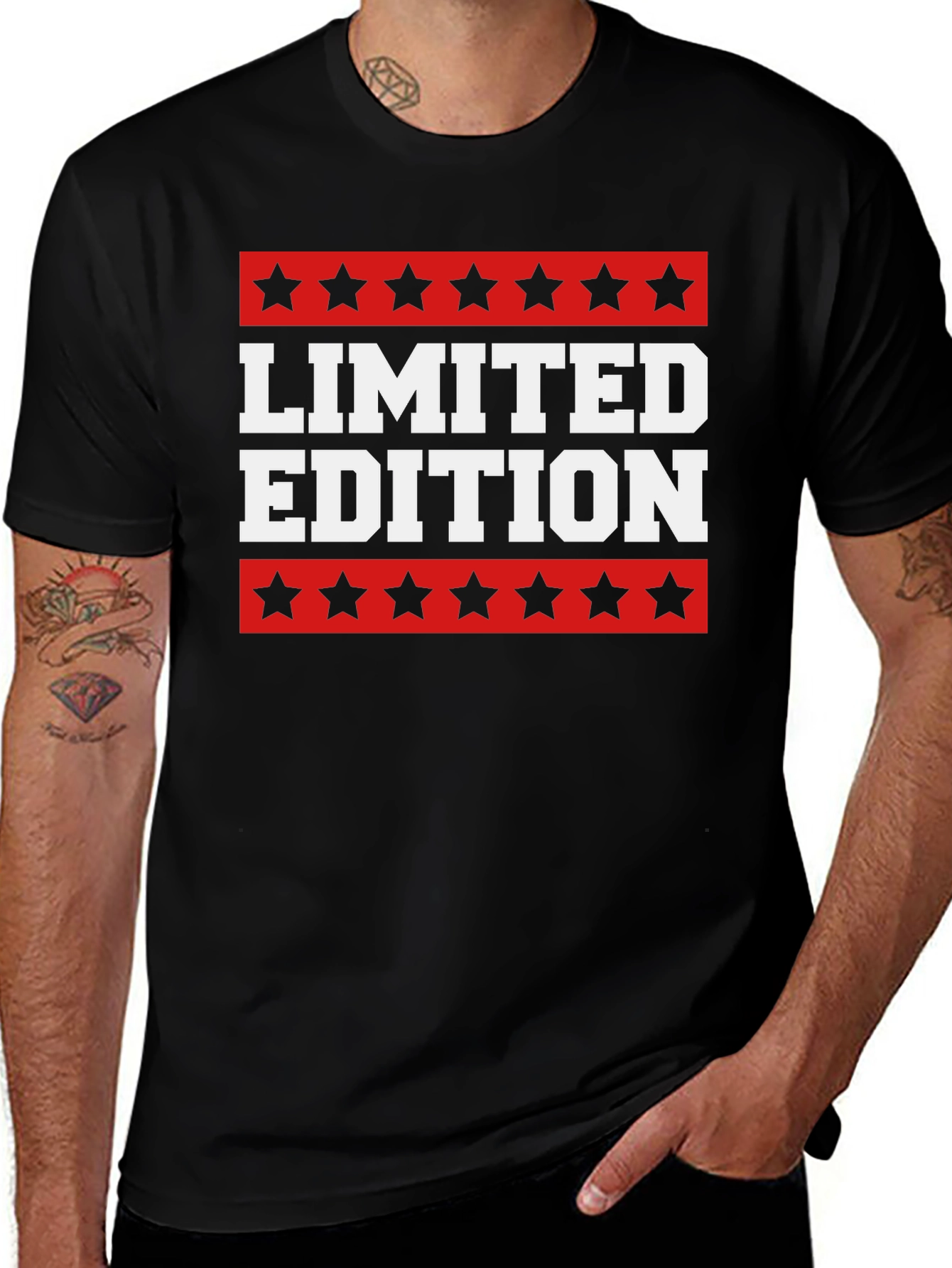 Limited Edition Graphic Tee - Black