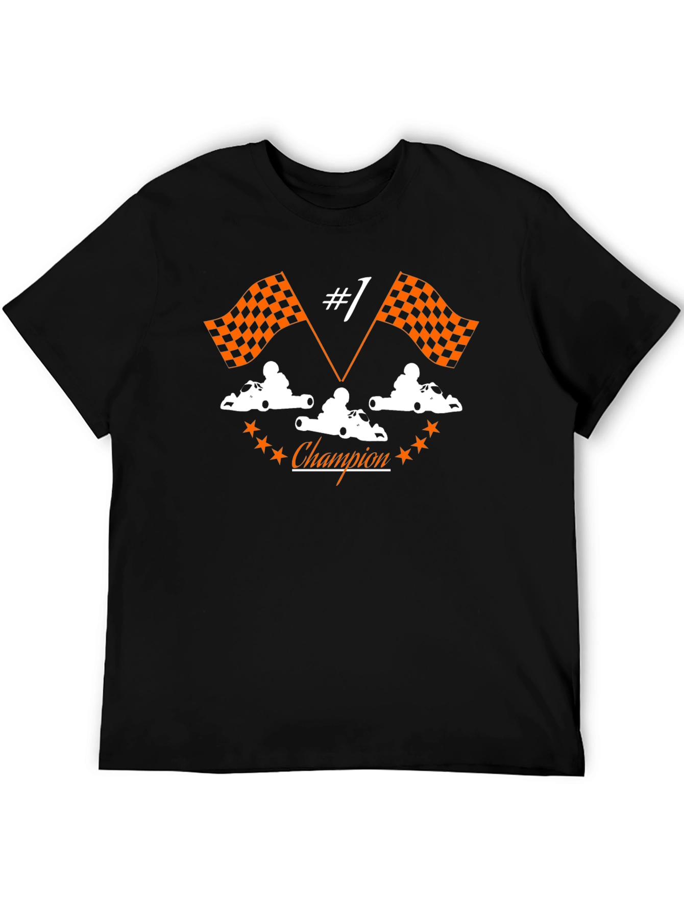 Champion #1 Go Kart Racing T-Shirt
