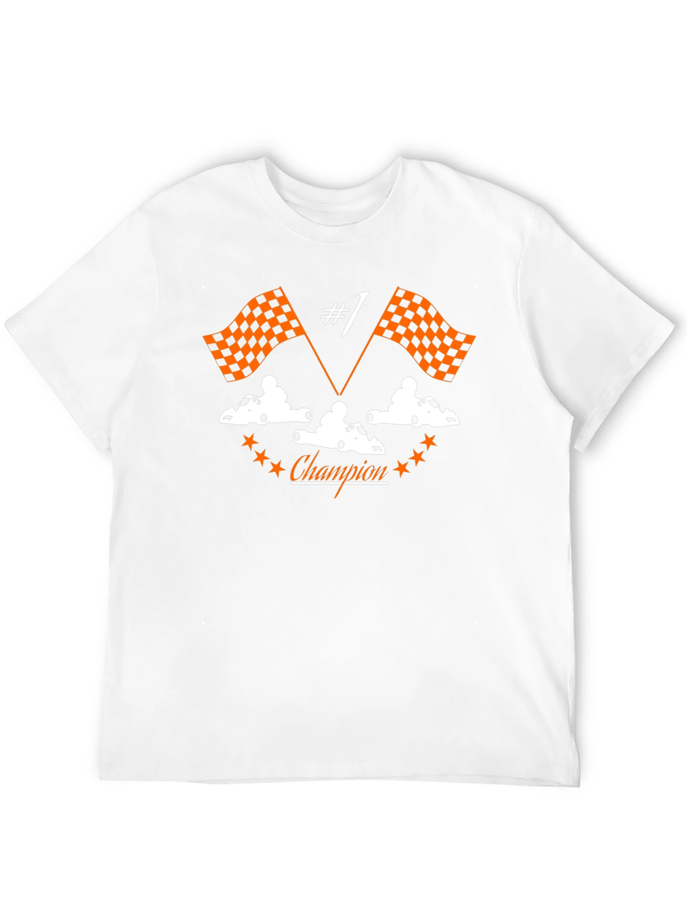 Champion #1 Go Kart Racing T-Shirt