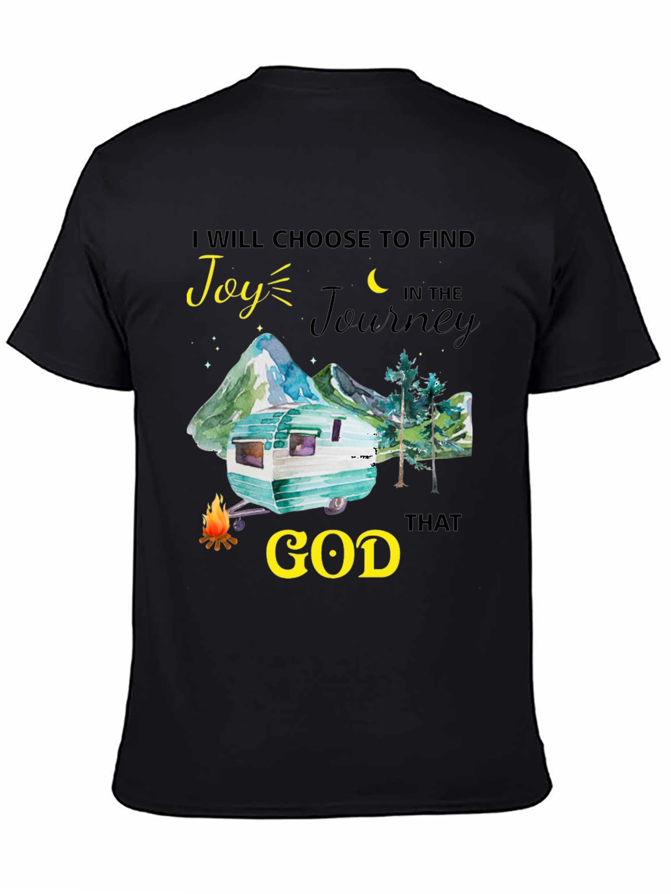 Joy In The Journey Camping Graphic Tee