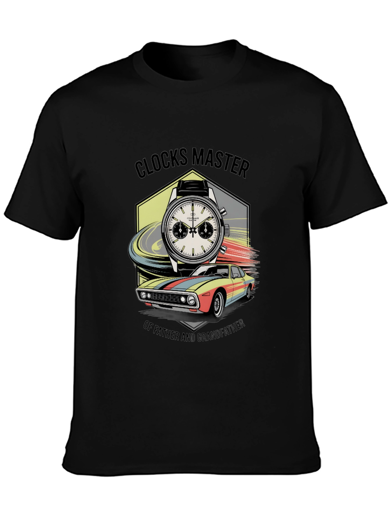 Clocks Master Mens T-Shirt