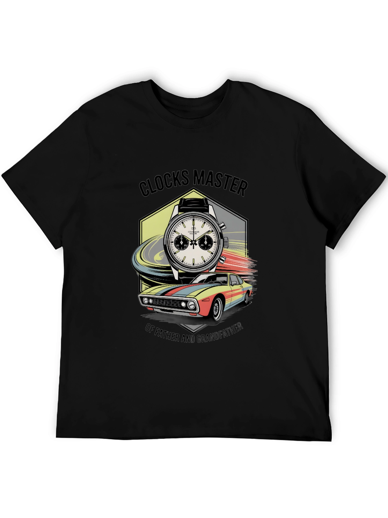 Clocks Master Mens T-Shirt