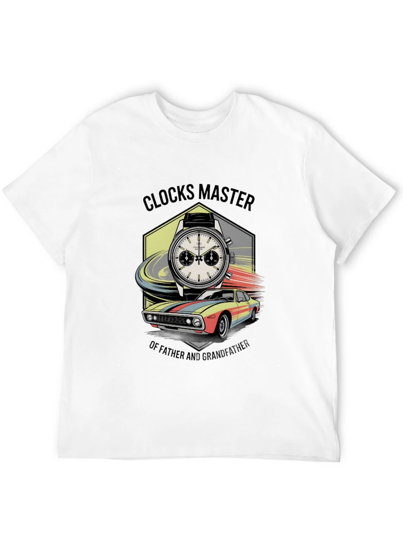 Clocks Master Mens T-Shirt