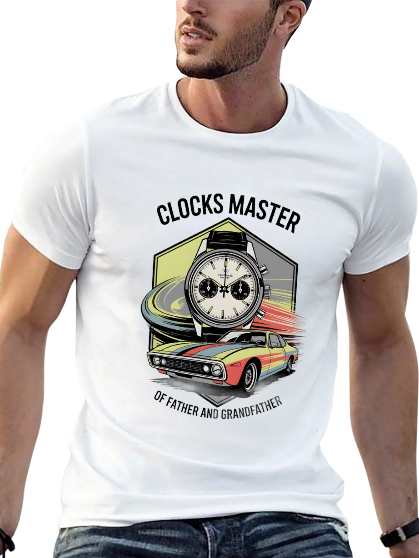 Clocks Master Mens T-Shirt