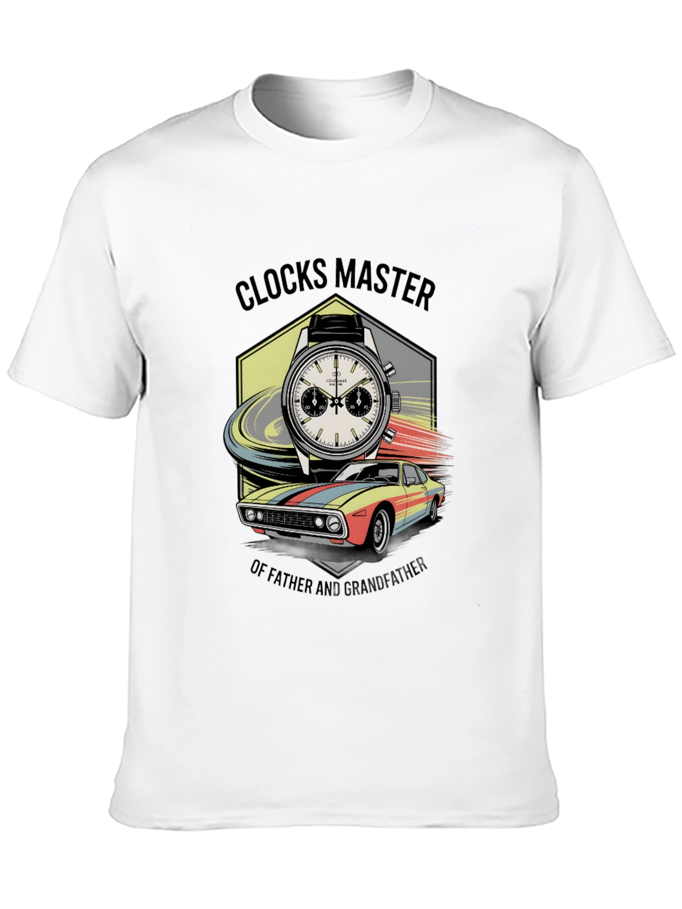 Clocks Master Mens T-Shirt