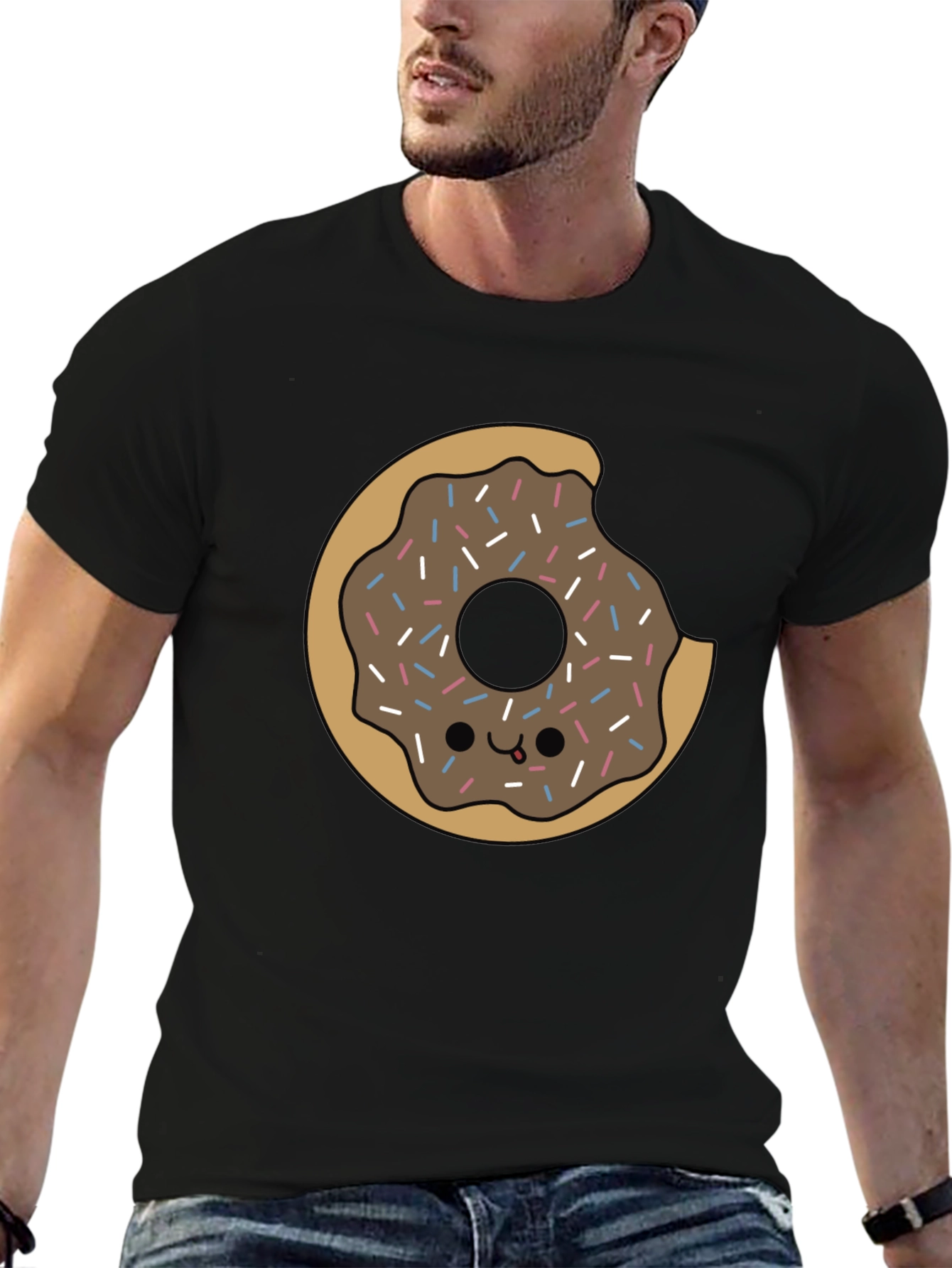 Donut Graphic Tee - Bite Taken!