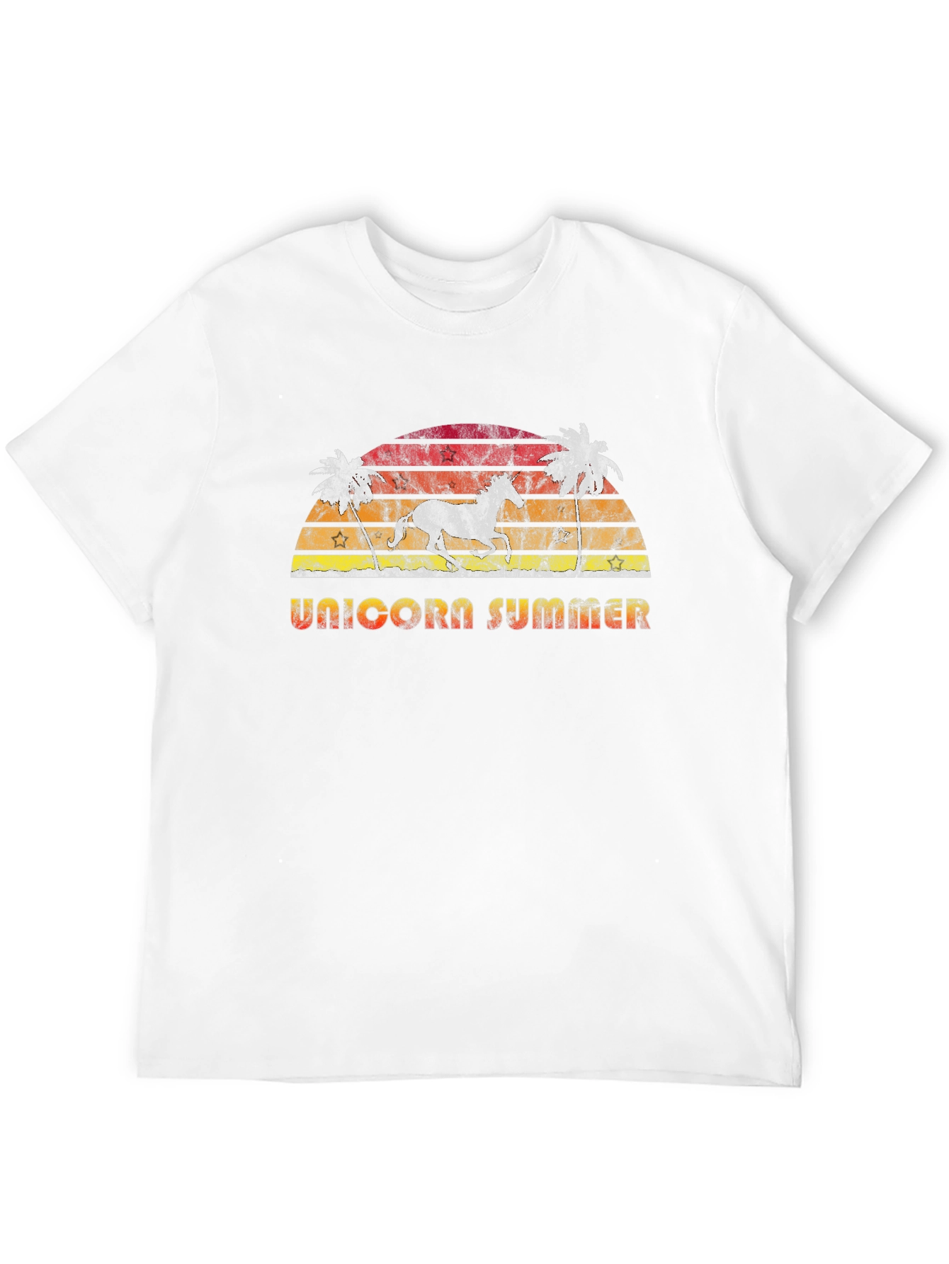 Unicorn Summer Graphic T-Shirt