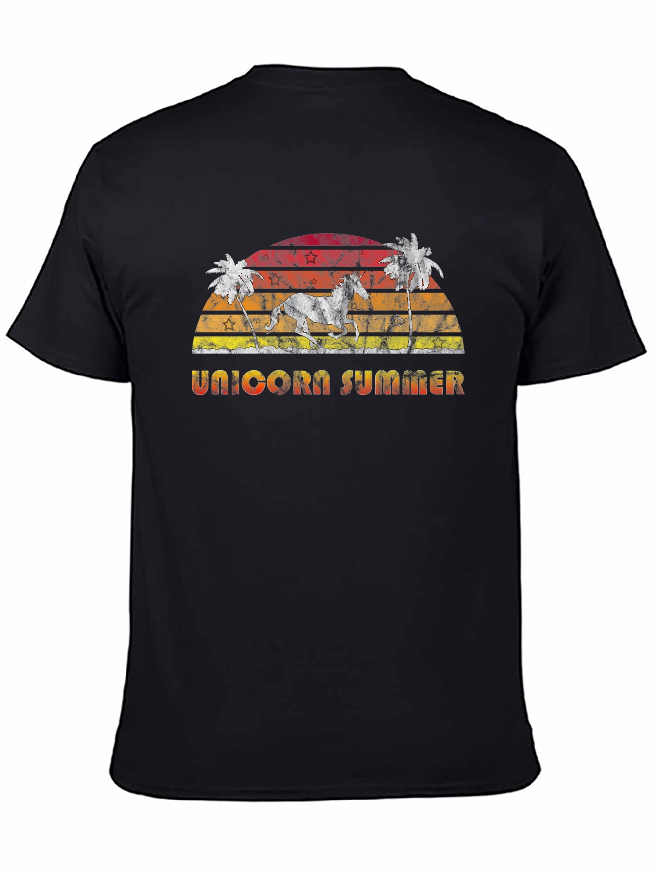 Unicorn Summer Graphic T-Shirt