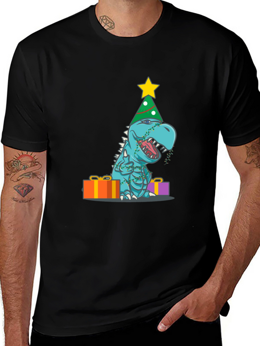 Festive Dinosaur T-Shirt