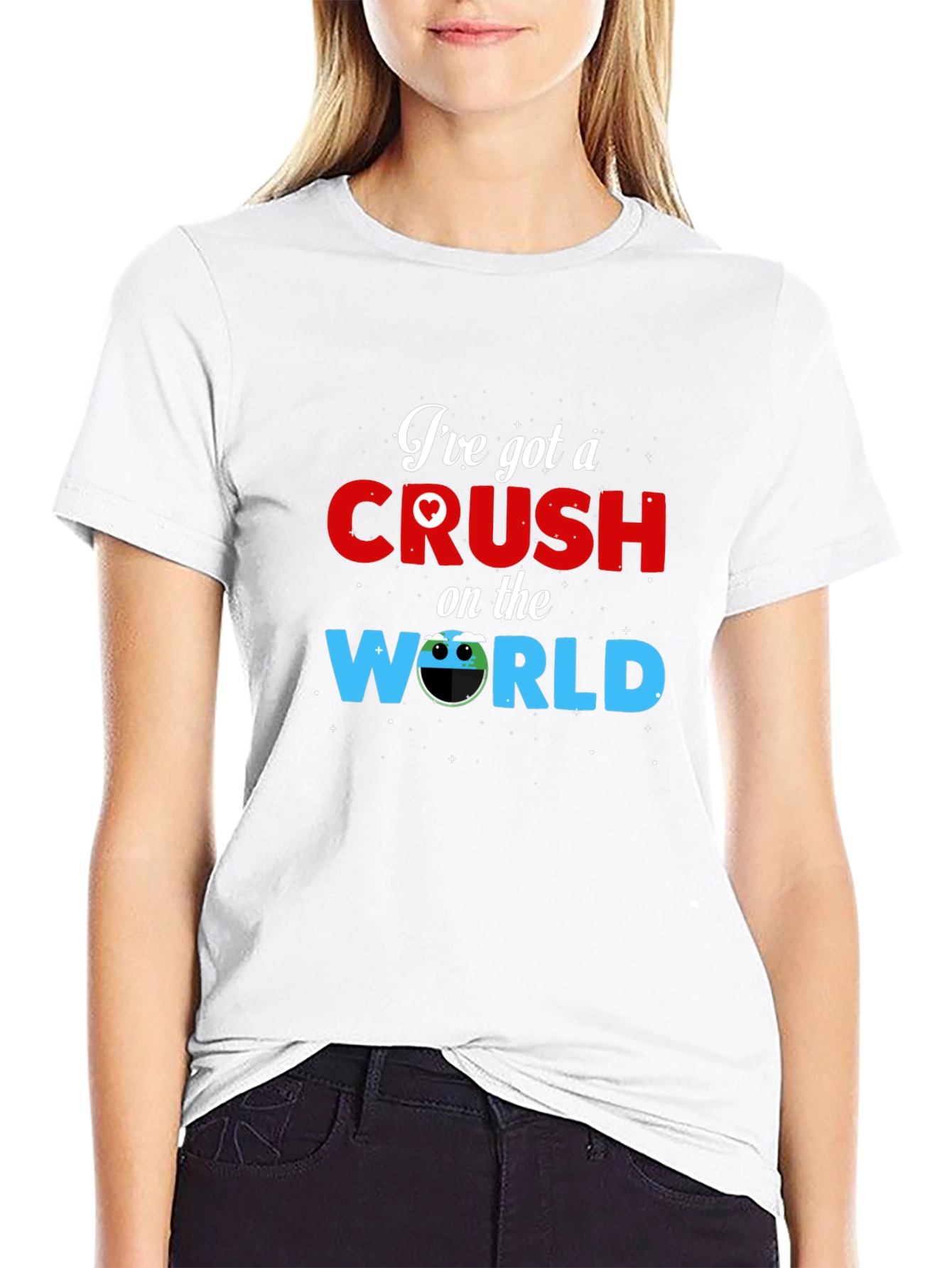 Crush On The World Graphic T-Shirt