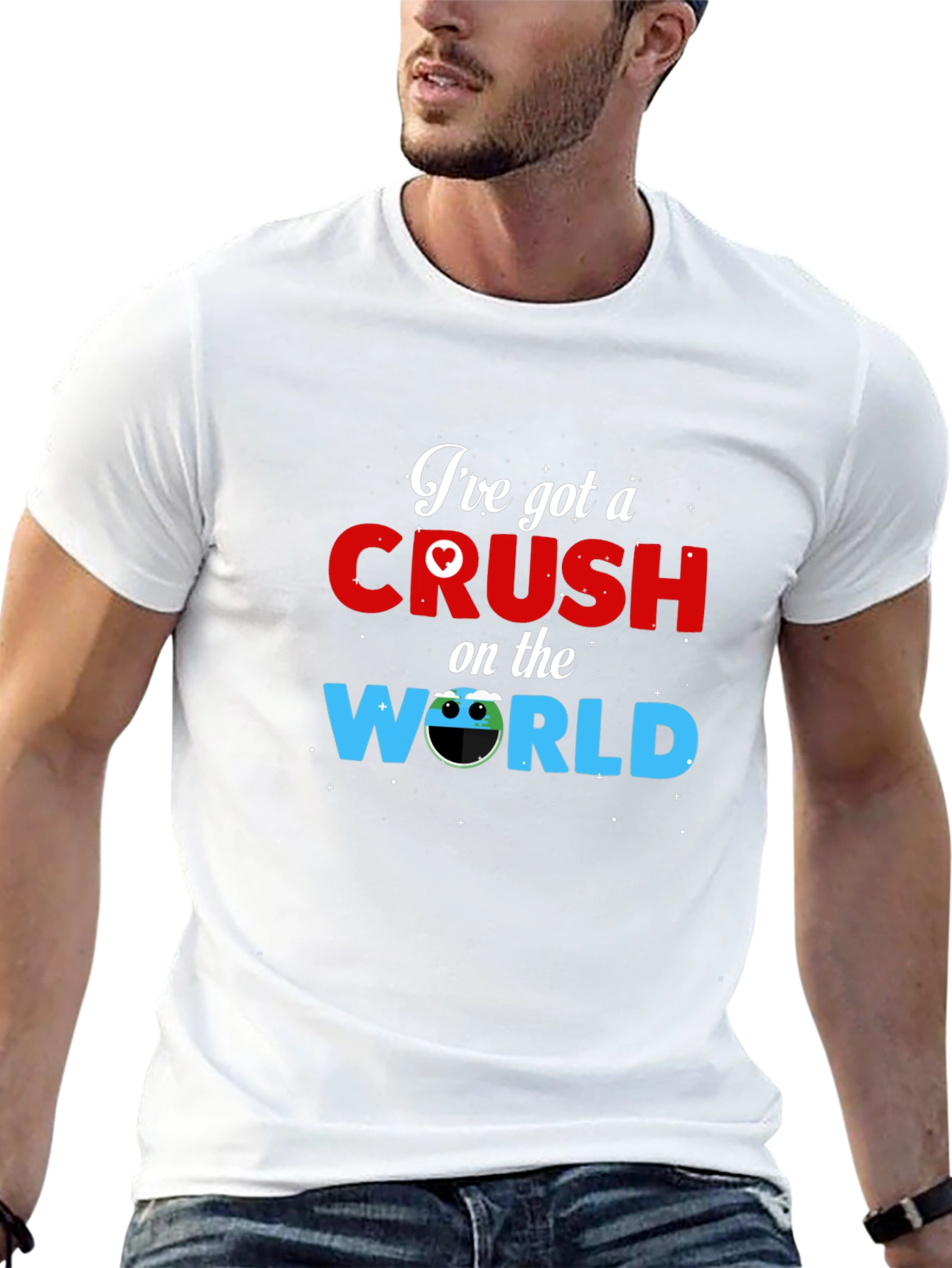 Crush On The World Graphic T-Shirt