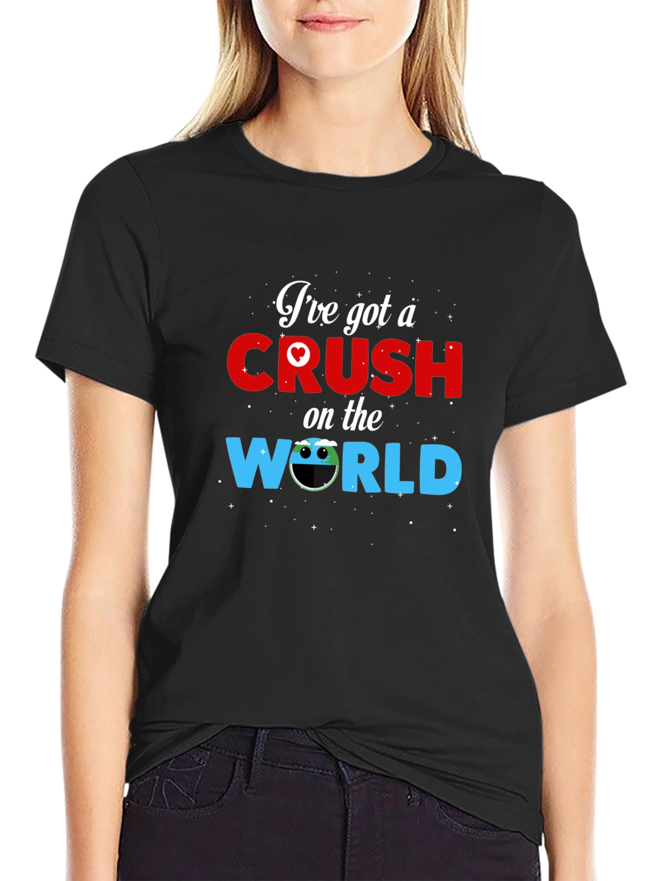 Crush On The World Graphic T-Shirt