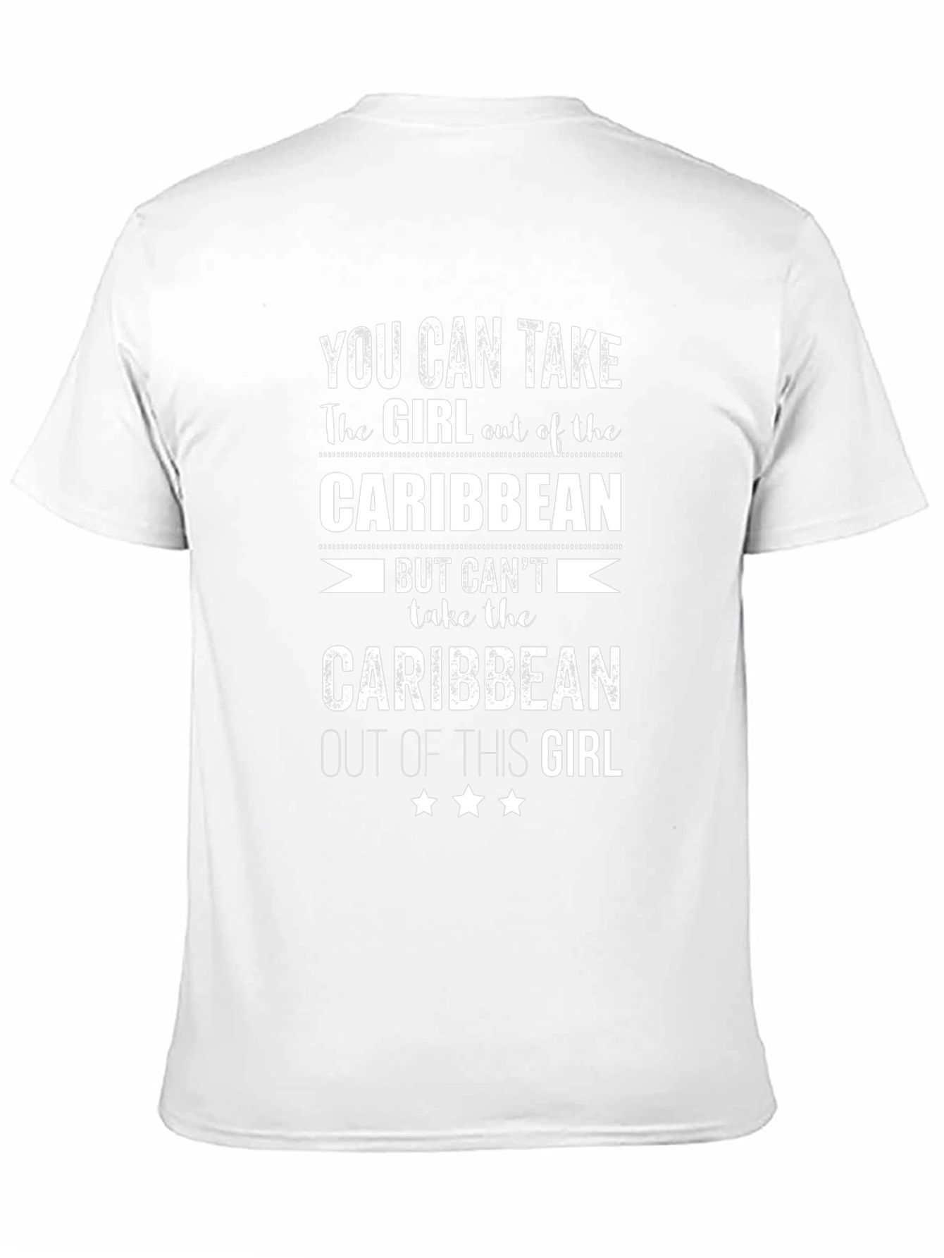 Caribbean Girl T-Shirt -  Funny Graphic Tee
