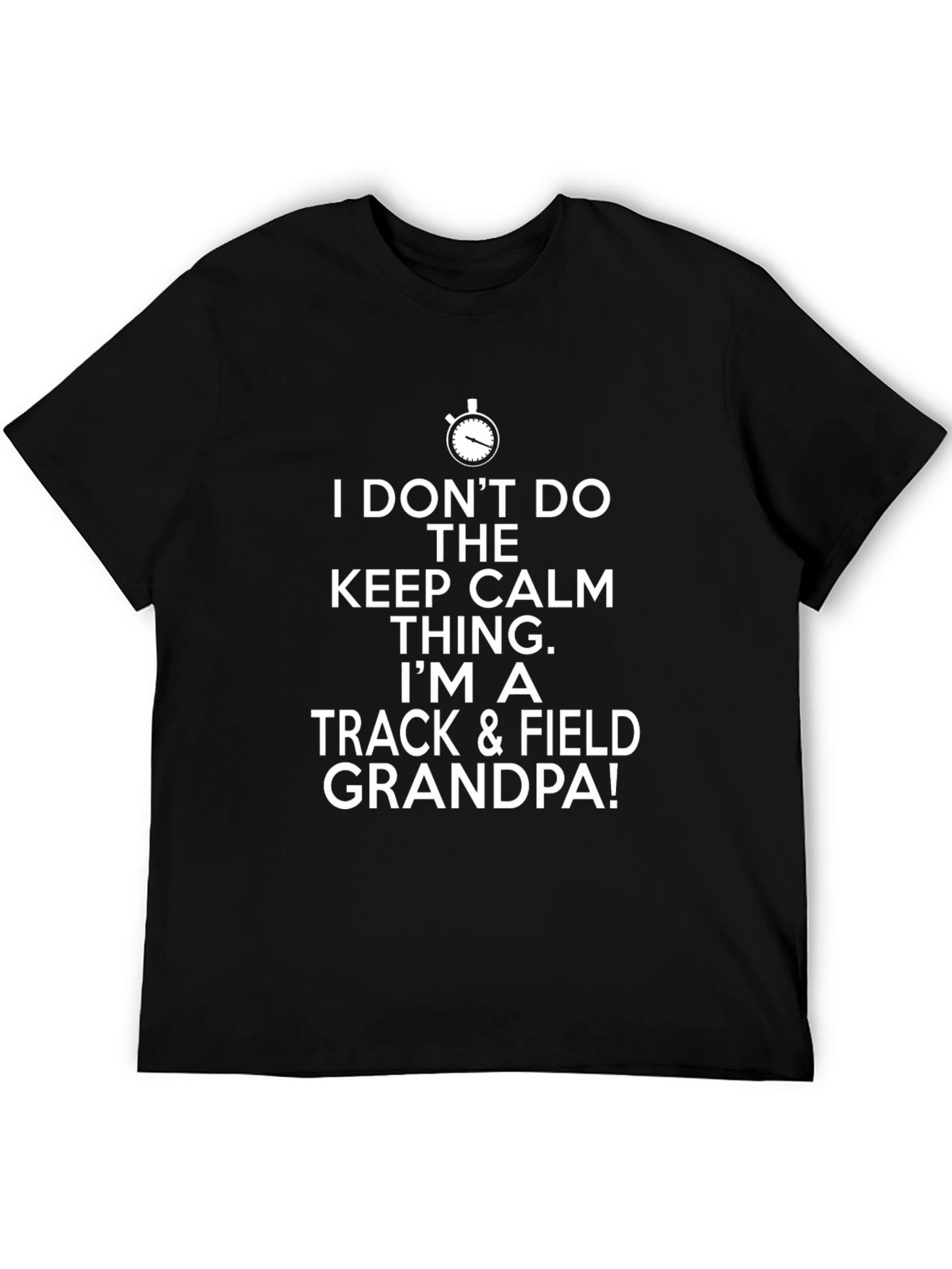 Track & Field Grandpa T-Shirt - Novelty Gift