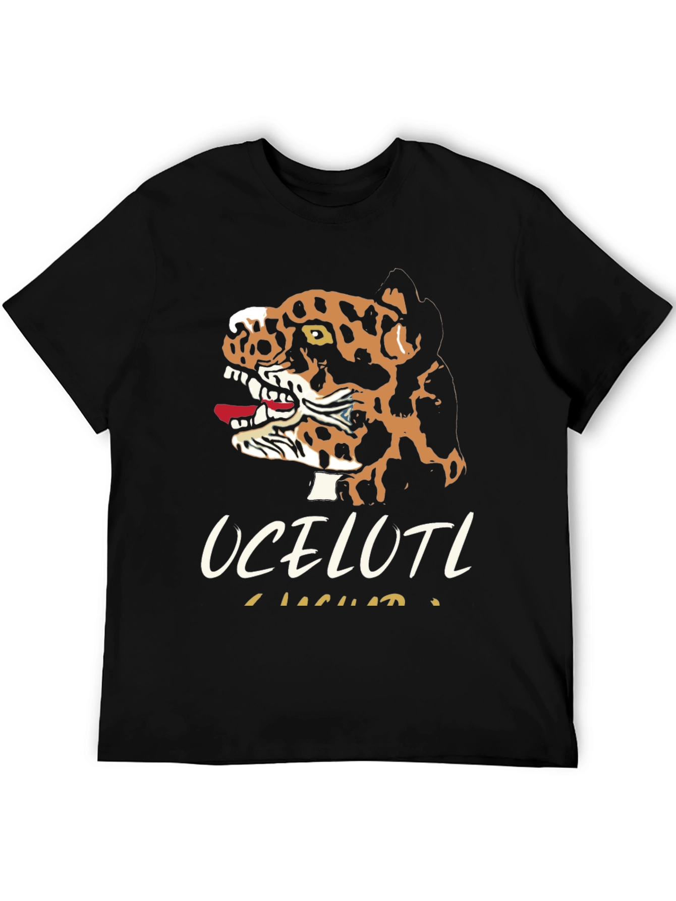 Ocelotl Jaguar Graphic T-Shirt