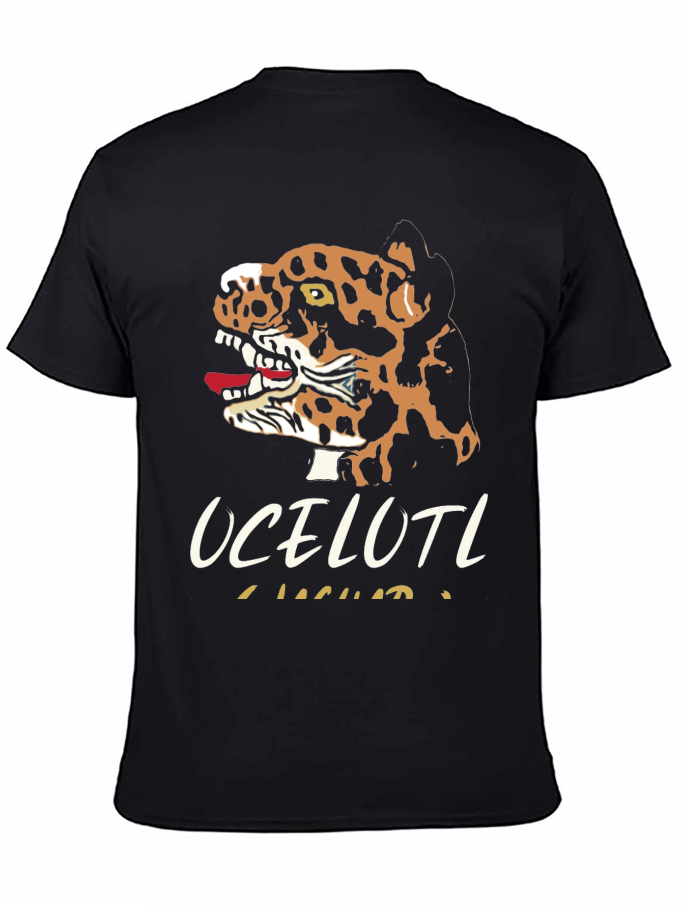 Ocelotl Jaguar Graphic T-Shirt