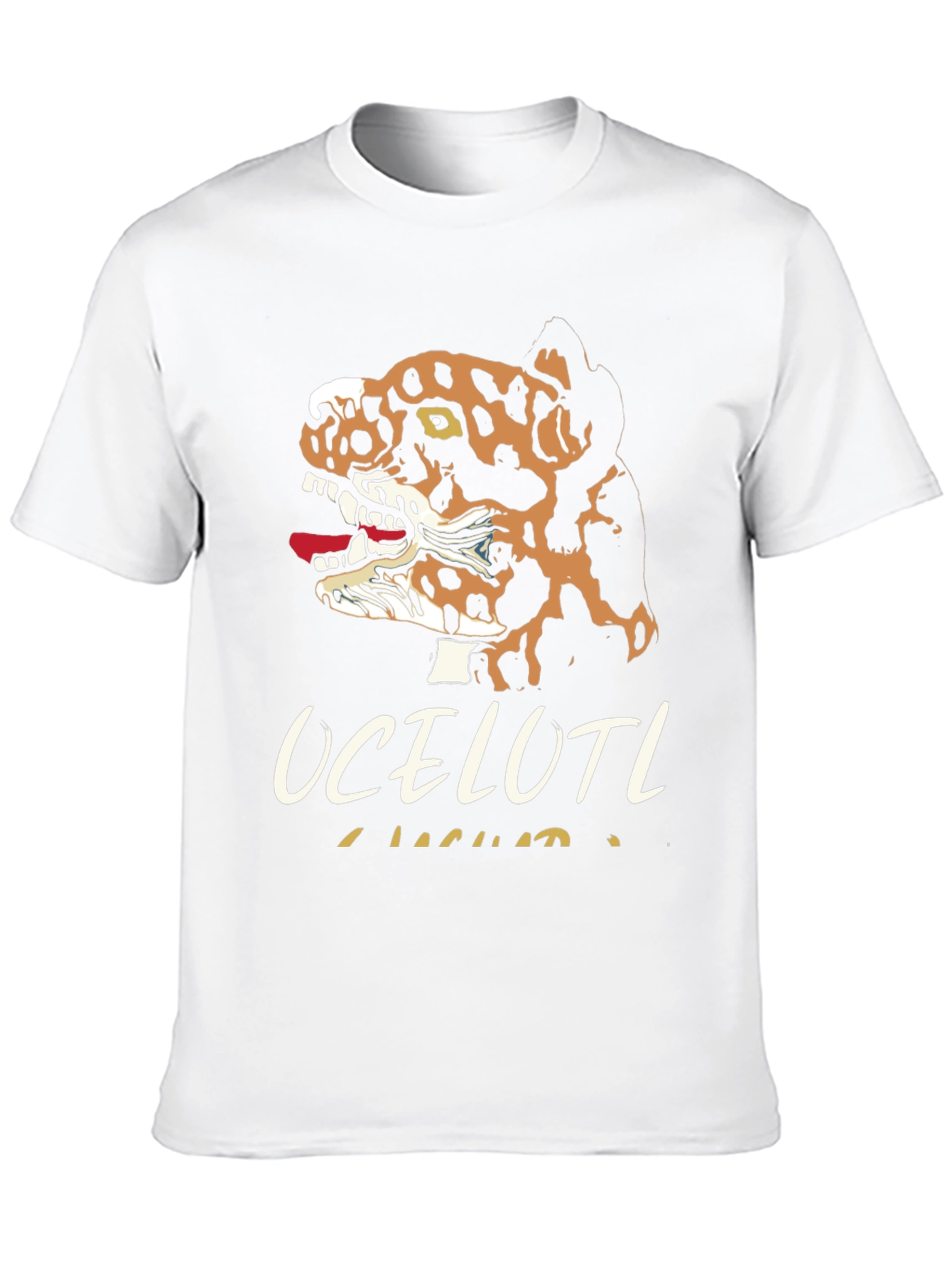 Ocelotl Jaguar Graphic T-Shirt
